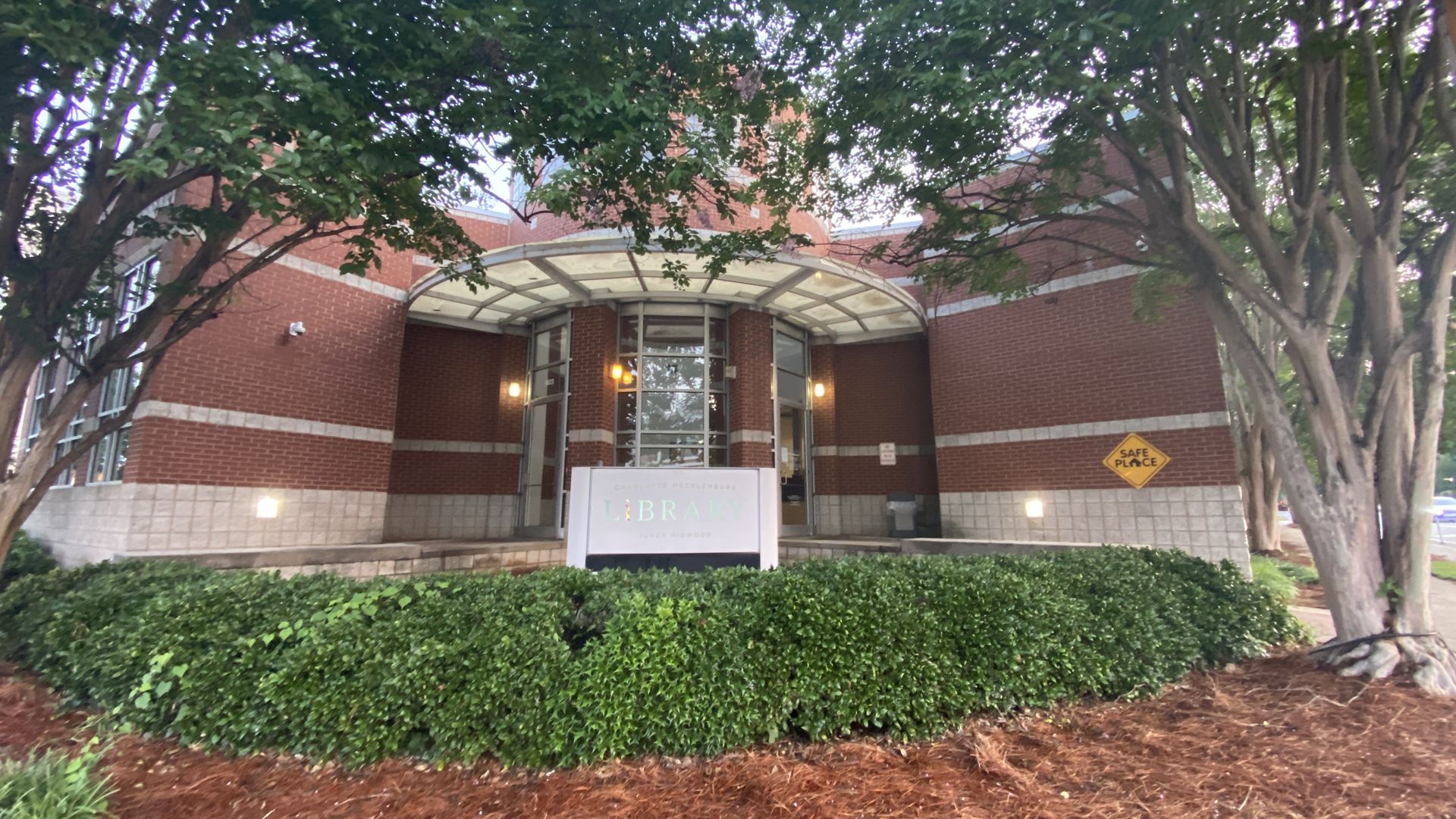 Plaza Midwood Library. 