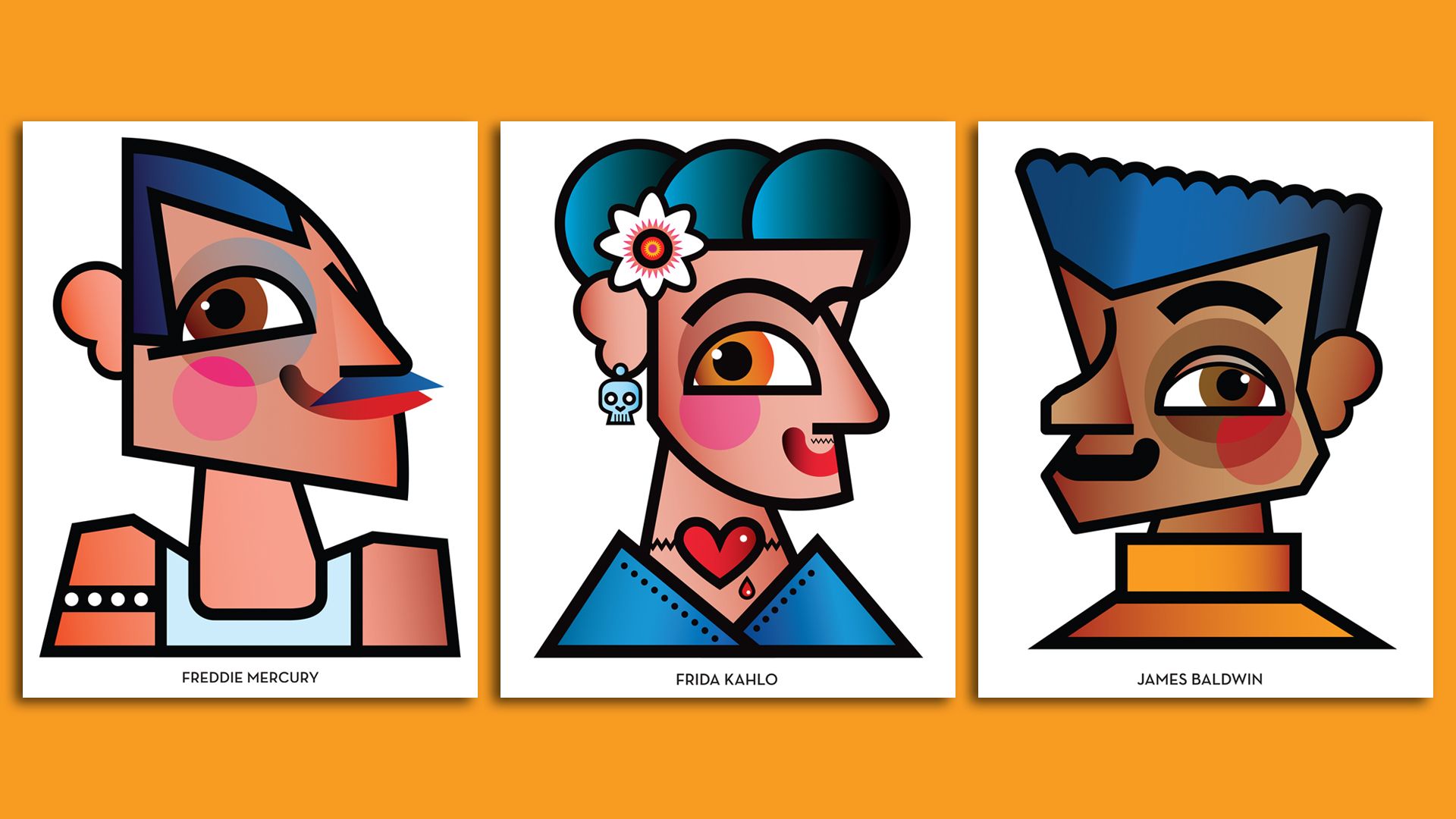 Drawings of people