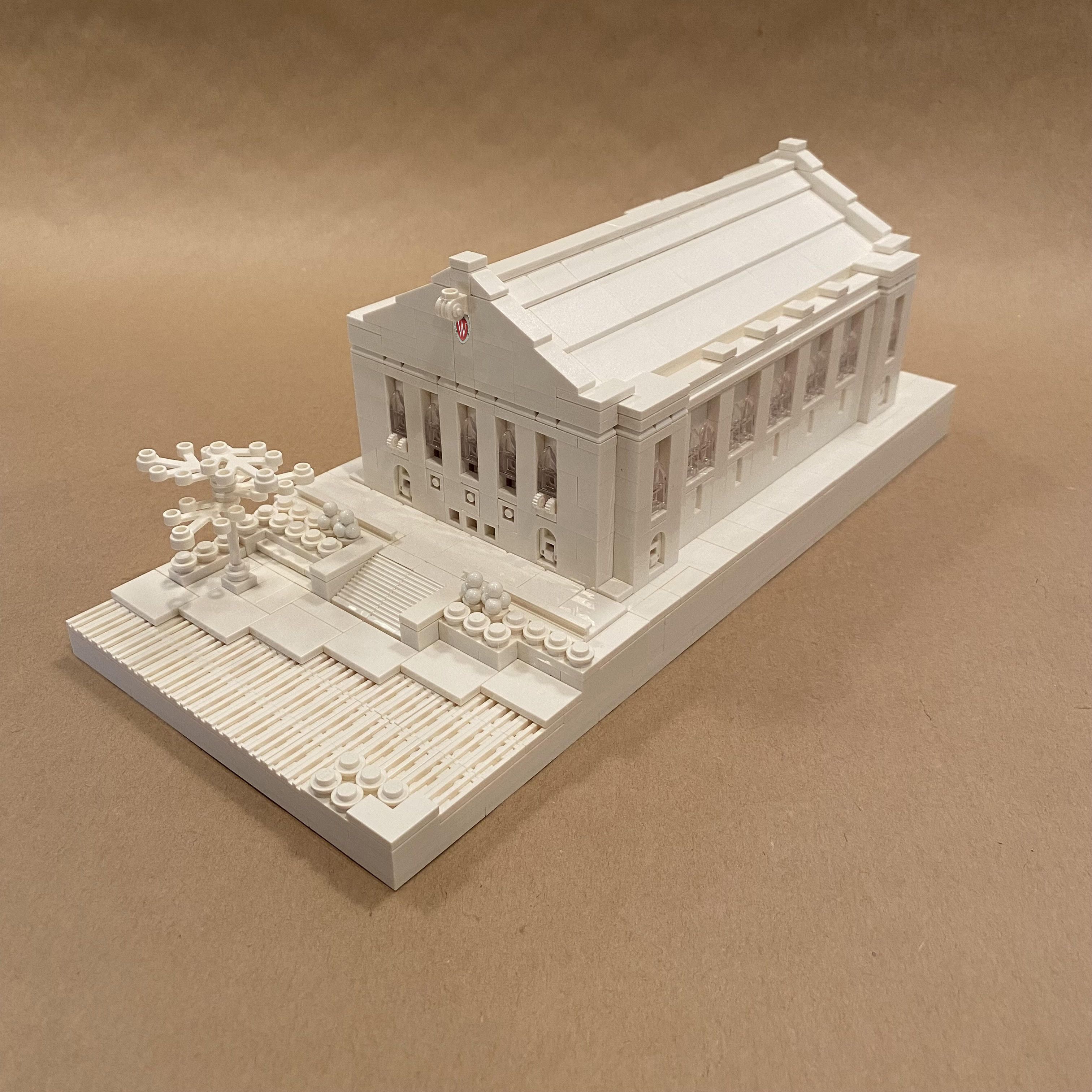 A Lego version of the UW-Madison Field House