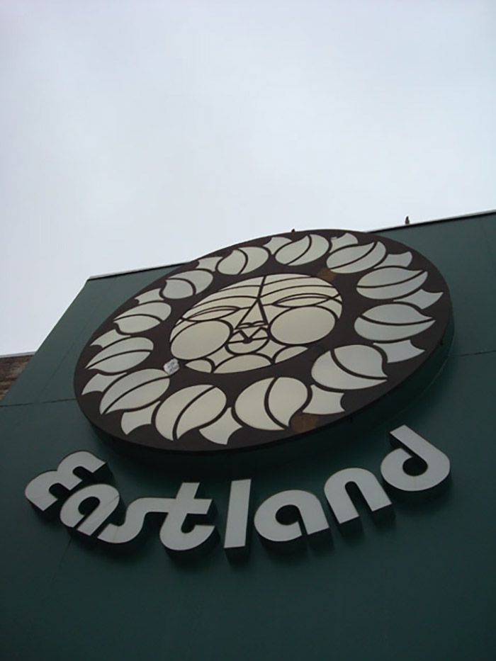 Eastland Mall signage