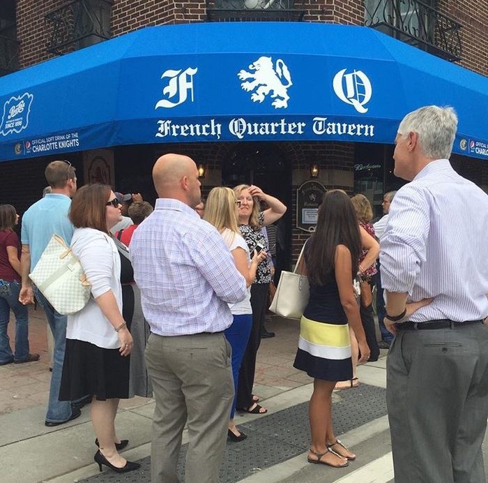 line outside french quarter charlotte
