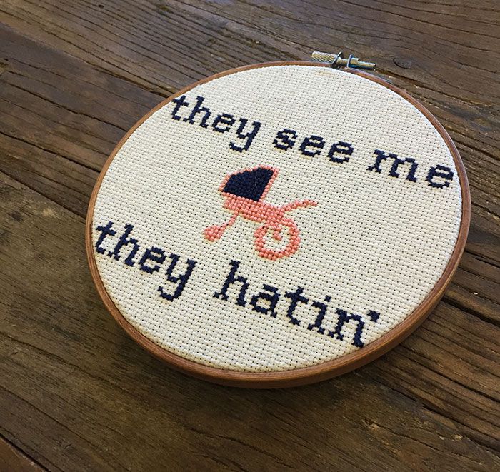 they-see-me-rollin'-cross-stitch
