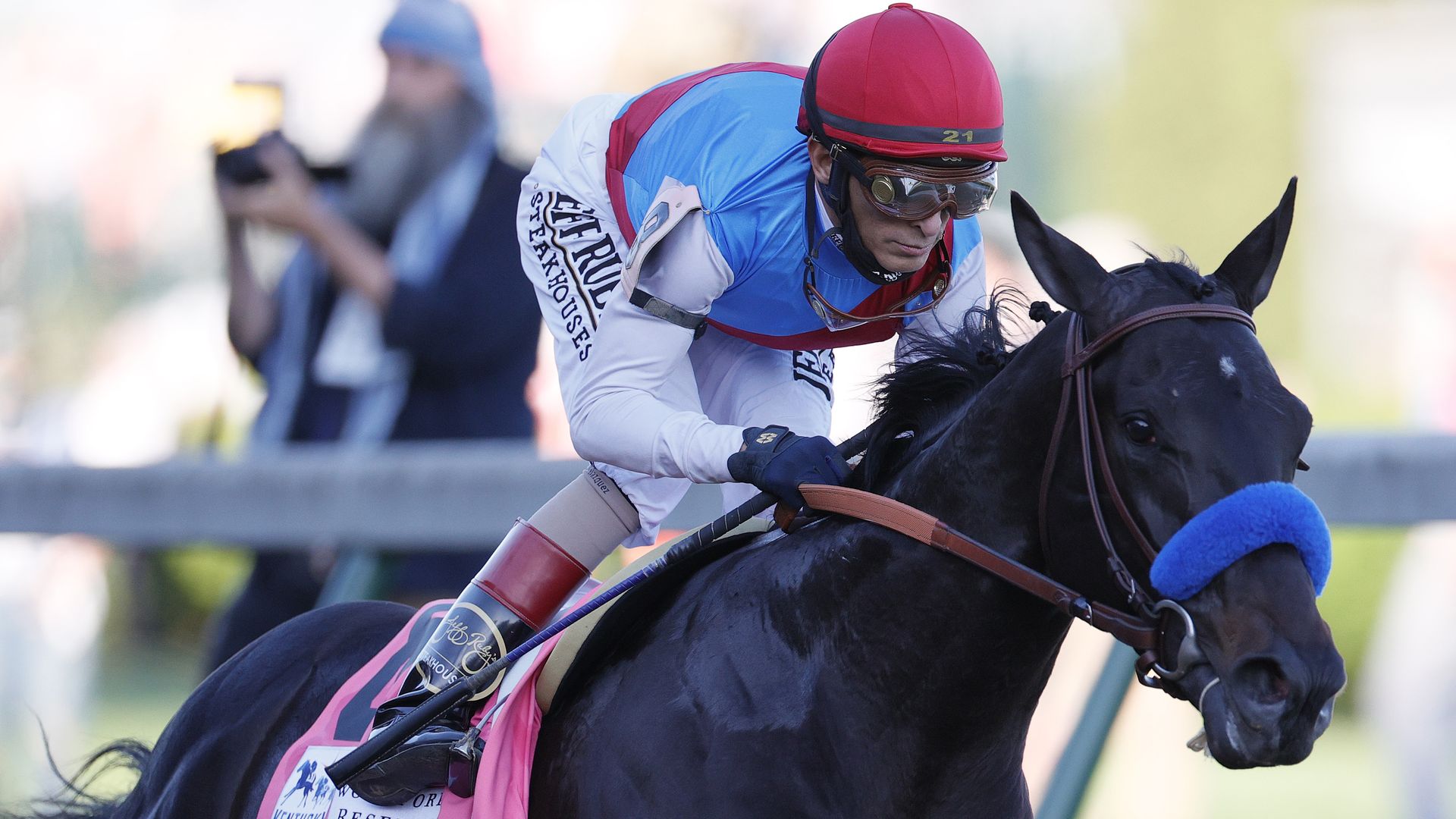 Medina Spirit at the 2021 Kentucky Derby