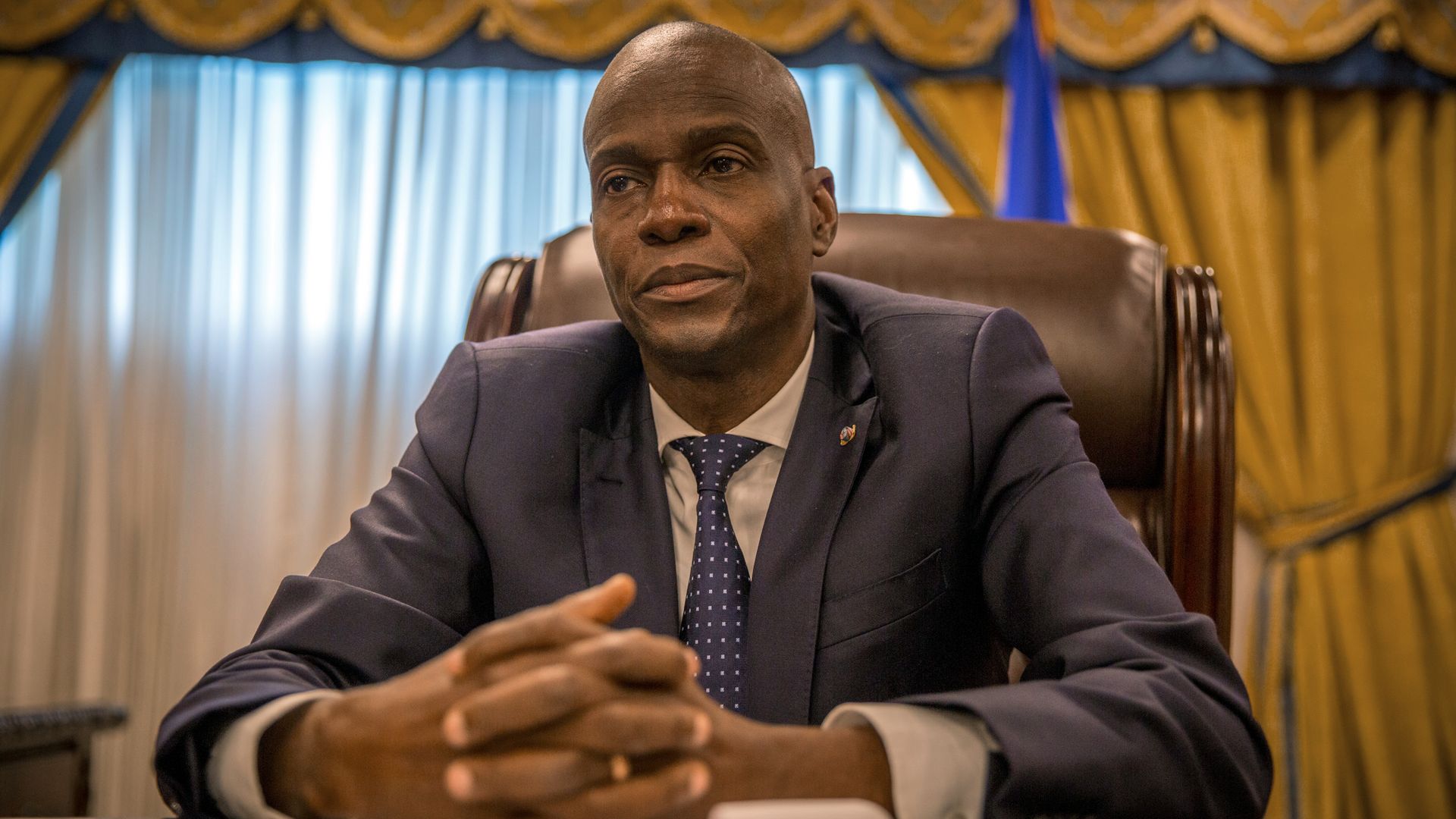 Picture of Haitian President Jovenel Moïse 
