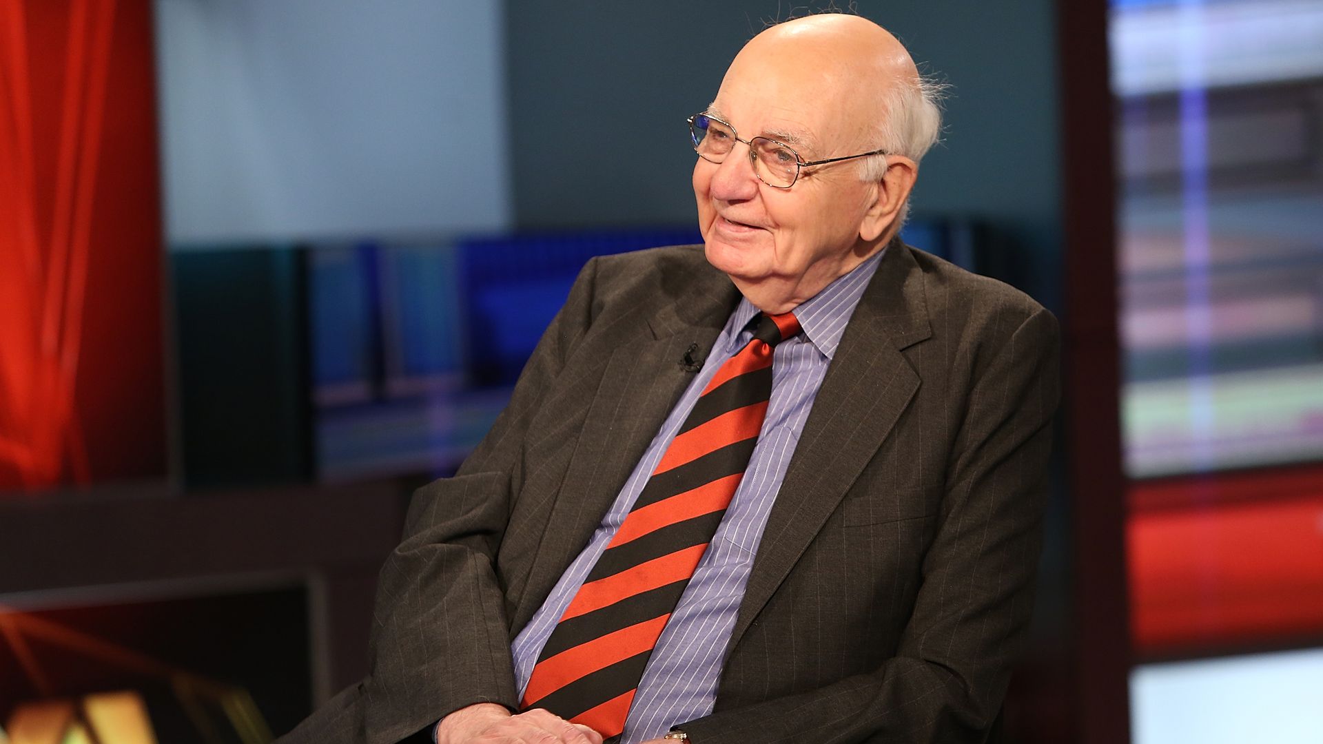 A photo of former Fed chair Paul Volcker.