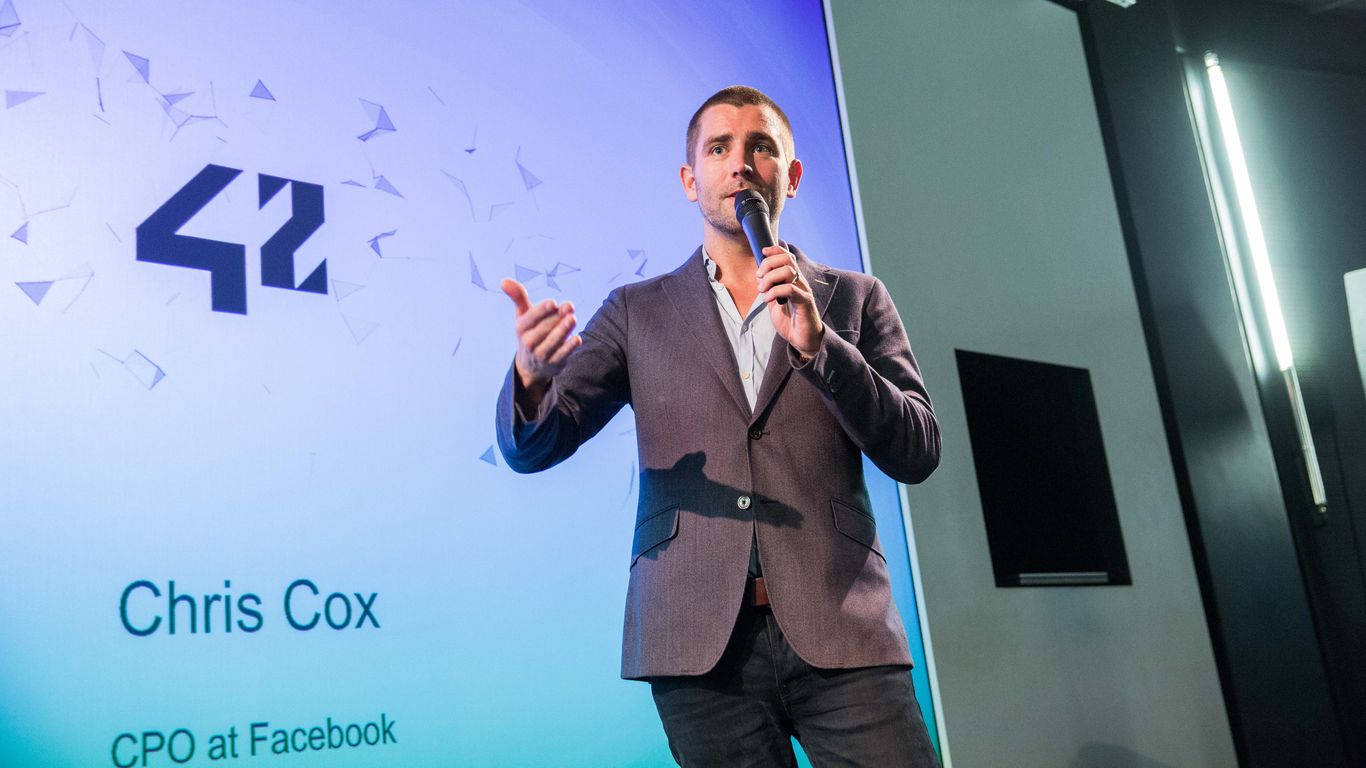 Chris Cox returns to Facebook after leaving last year