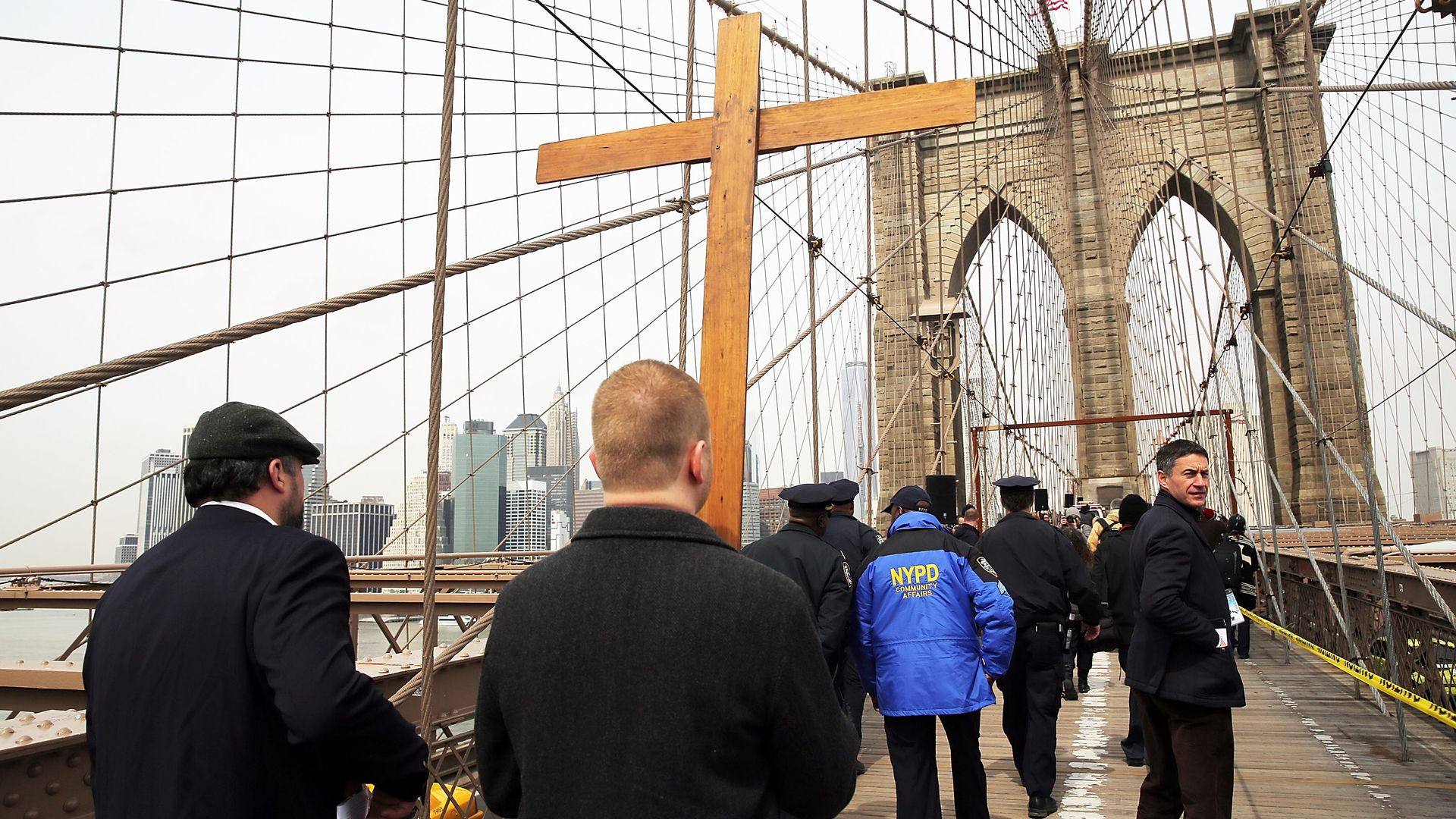 Members of the Archdiocese of New York and the Diocese of Brooklyn