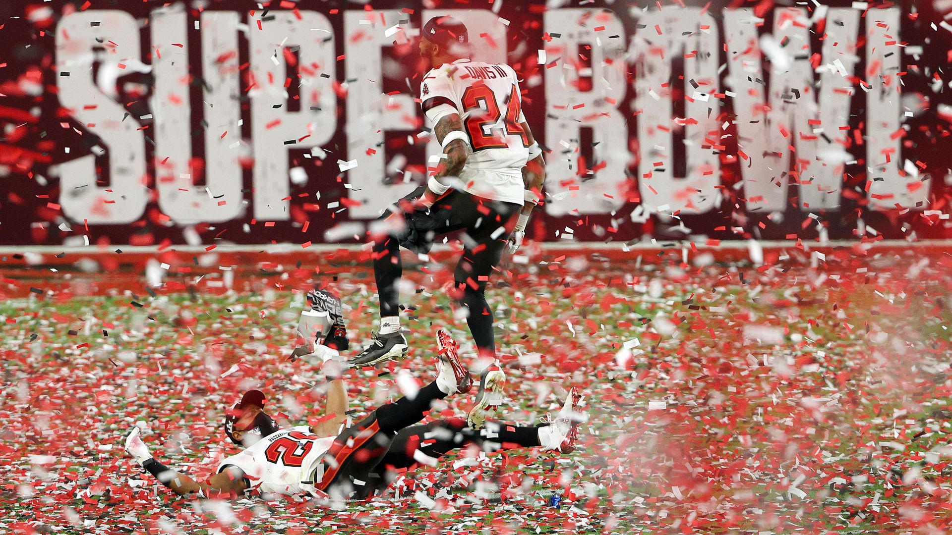 bucs celebrate super bowl victory