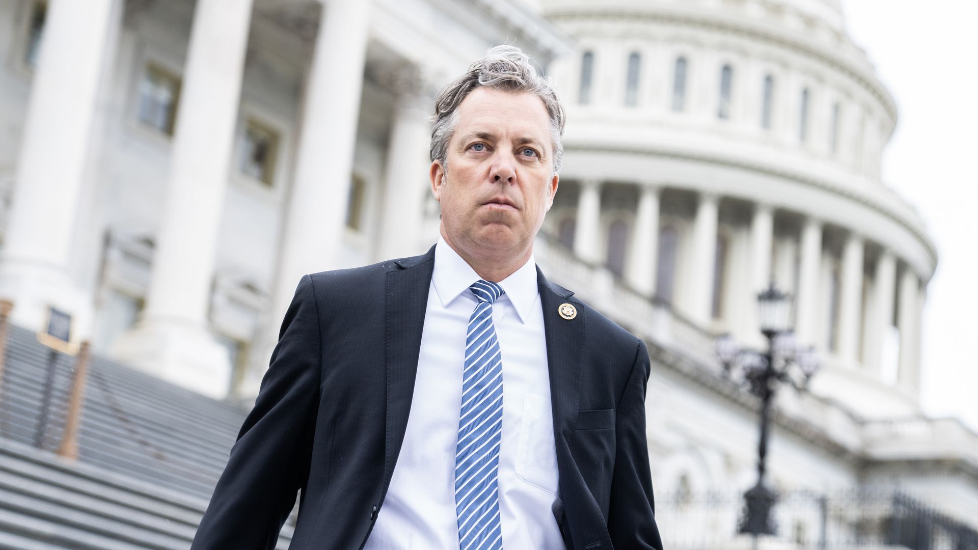 APRIL 12: Rep. Andy Ogles, R-Tenn., is seen outside the U.S. Capitol during House votes on Friday, April 12, 2022. (Tom Williams/CQ-Roll Call, Inc via Getty Images)