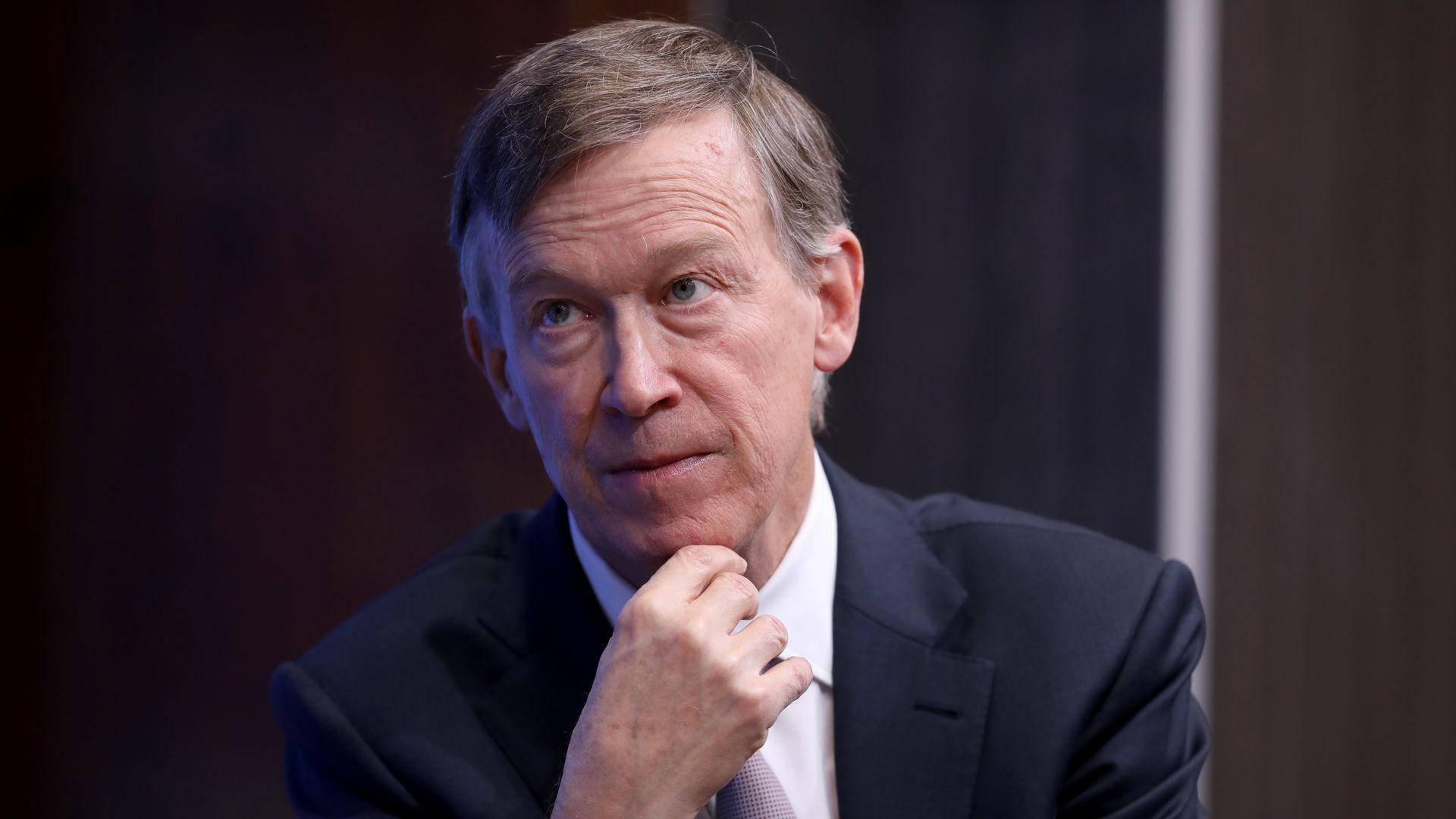Former Colorado Gov. John Hickenlooper and 2020 Democratic presidential candidate. 