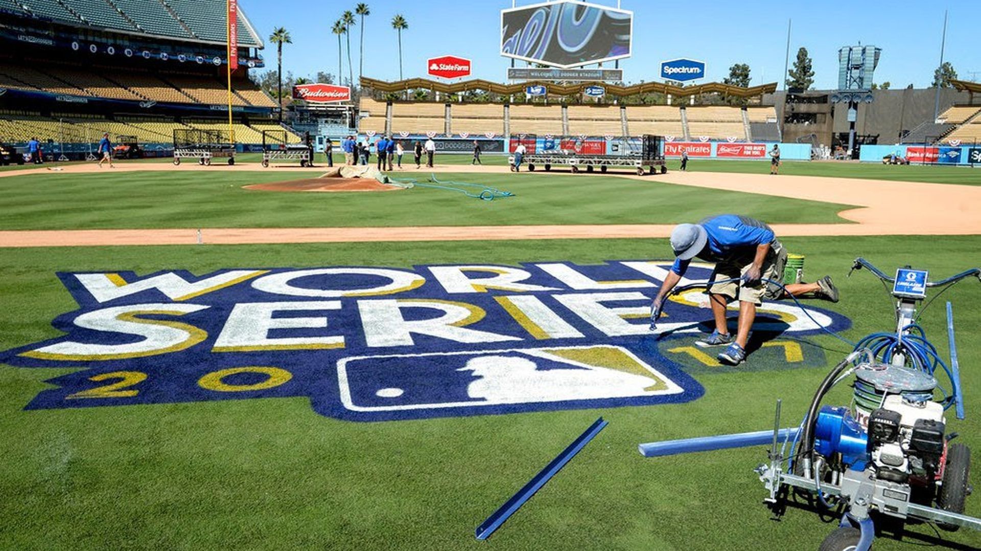 Los Angeles Dodgers 12 Logo State Sign