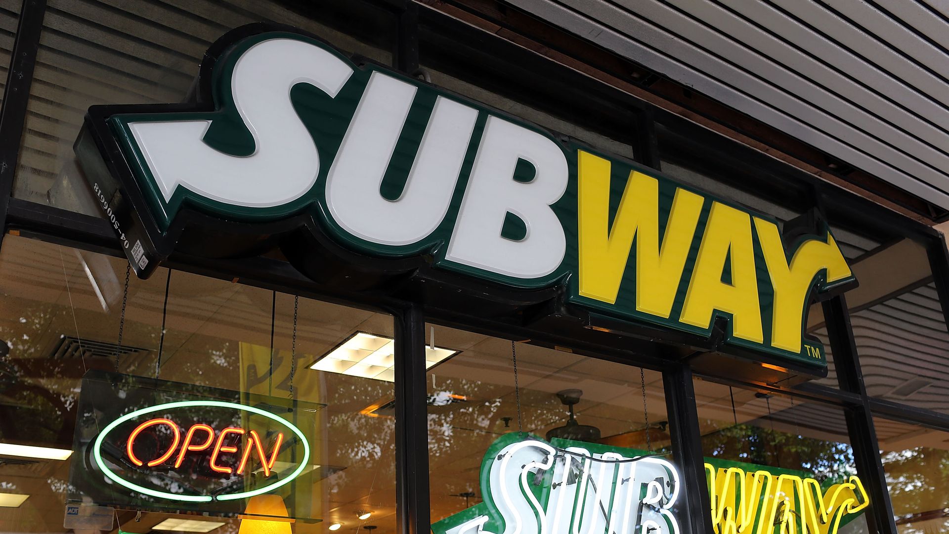 A Subway sandwich restaurant. Photo: Joe Raedle/Getty Images