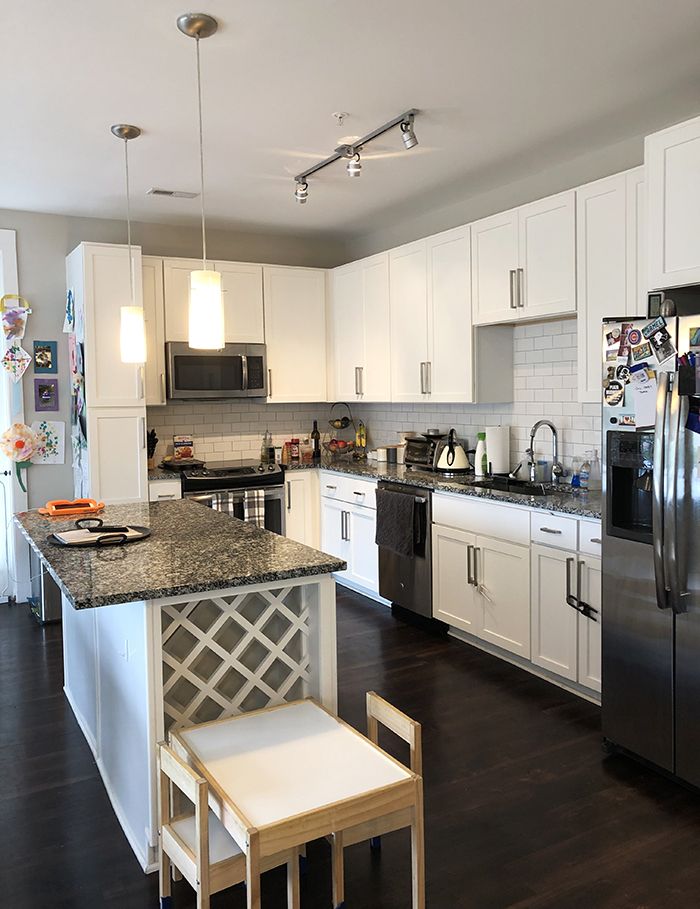 apartment kitchen berkshire dilworth charlotte