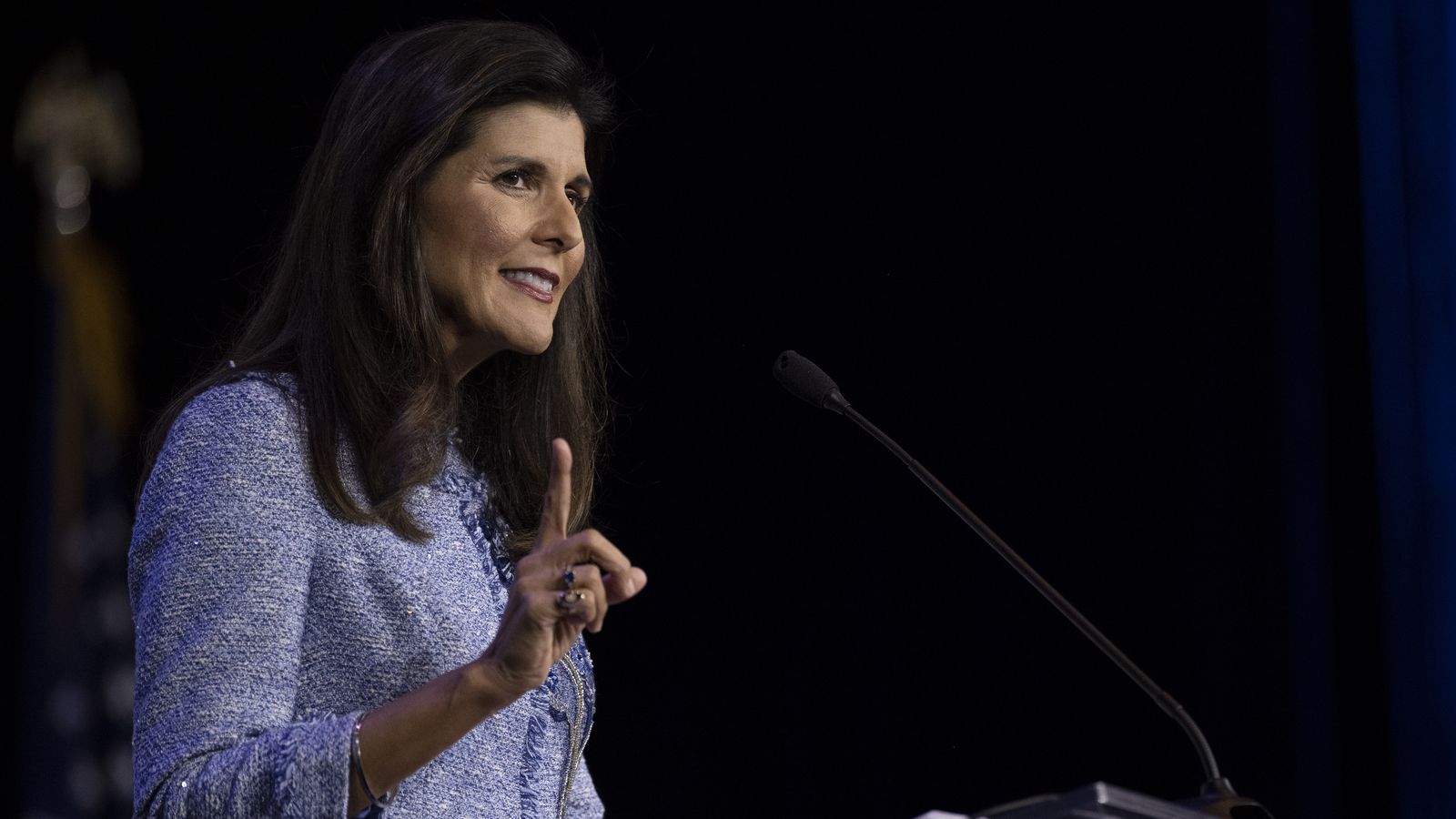 Nikki Haley condemns Biden's speech on 