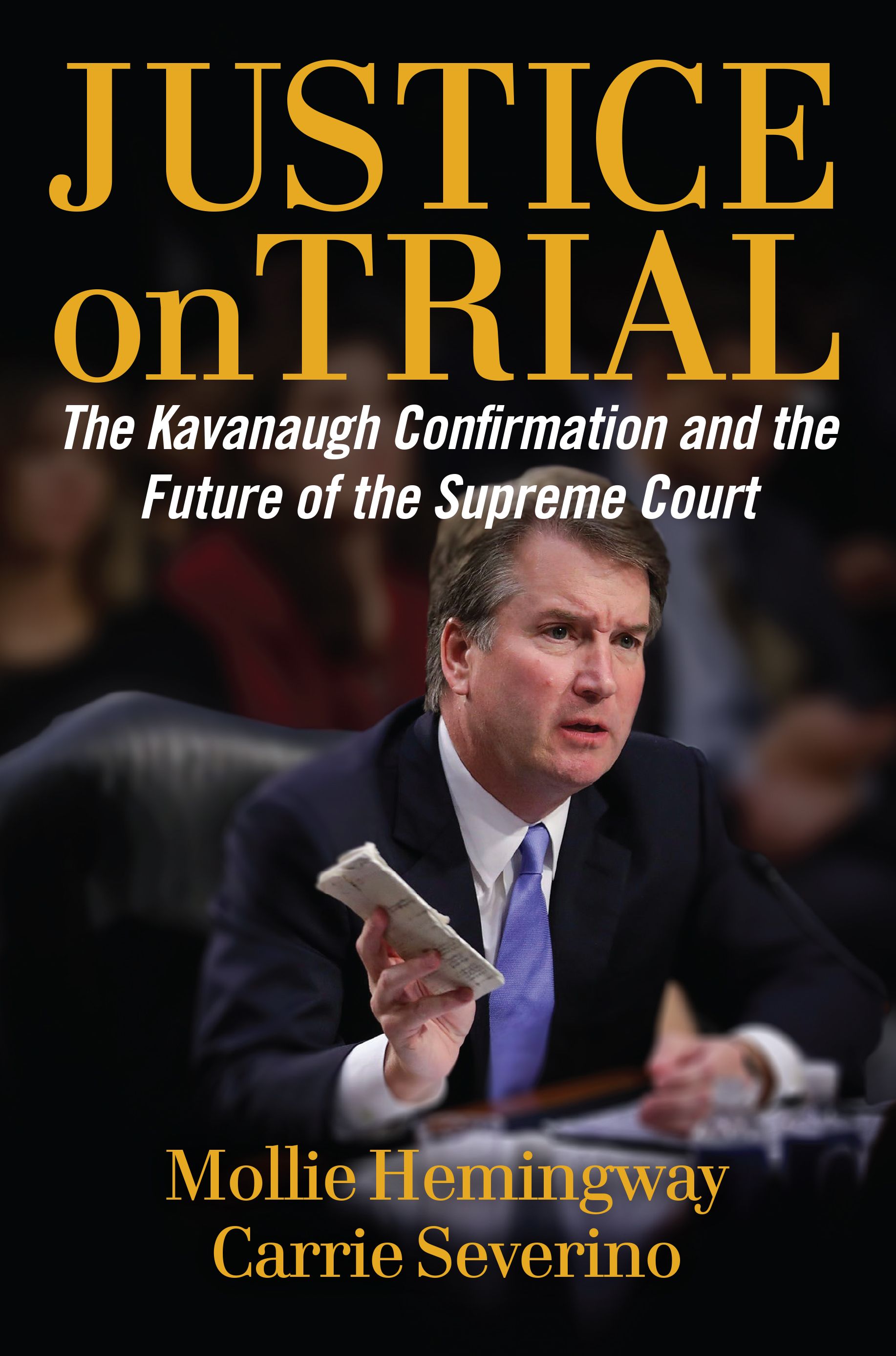 Cover for "Justice on trial"