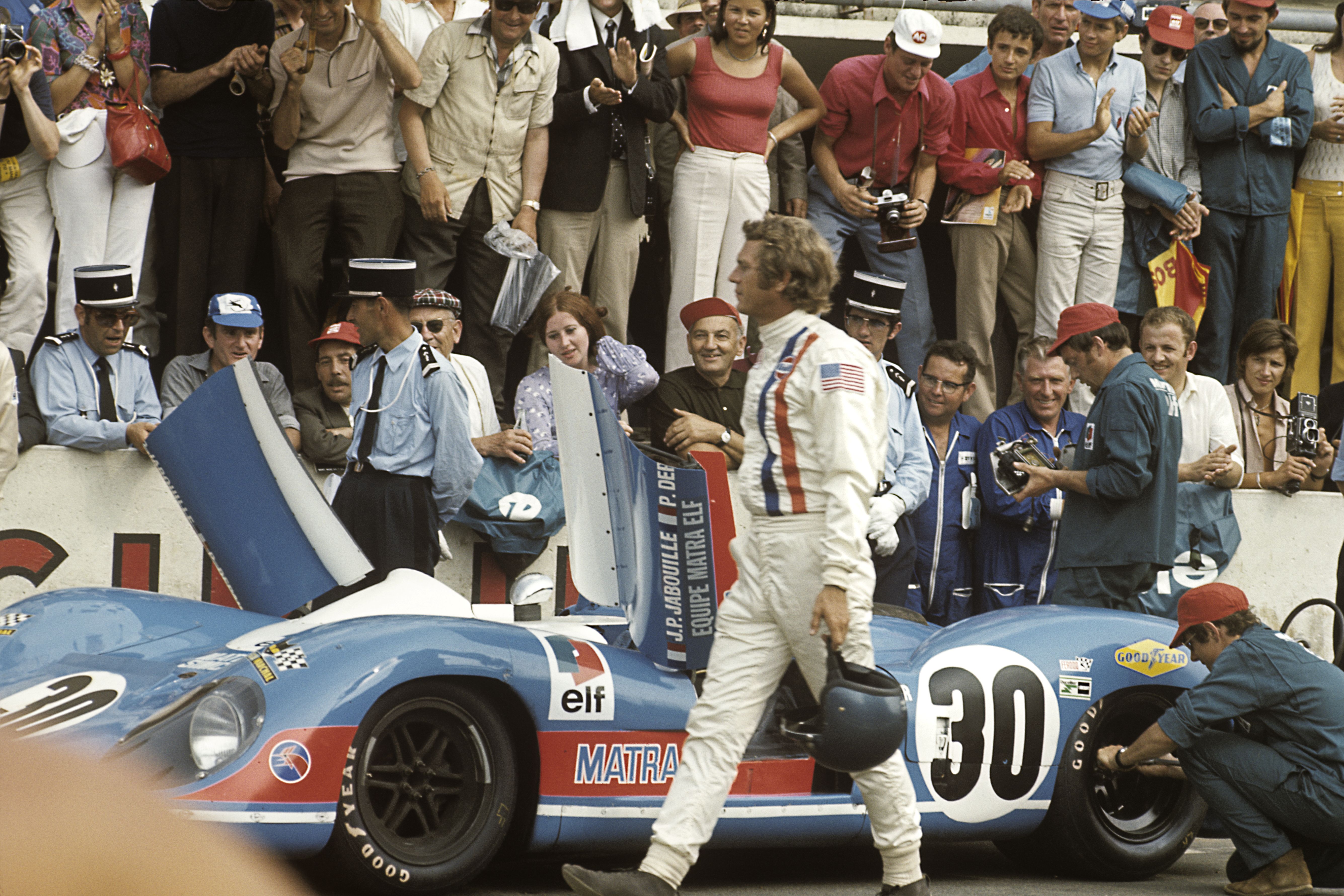 Steve McQueen at Le Mans
