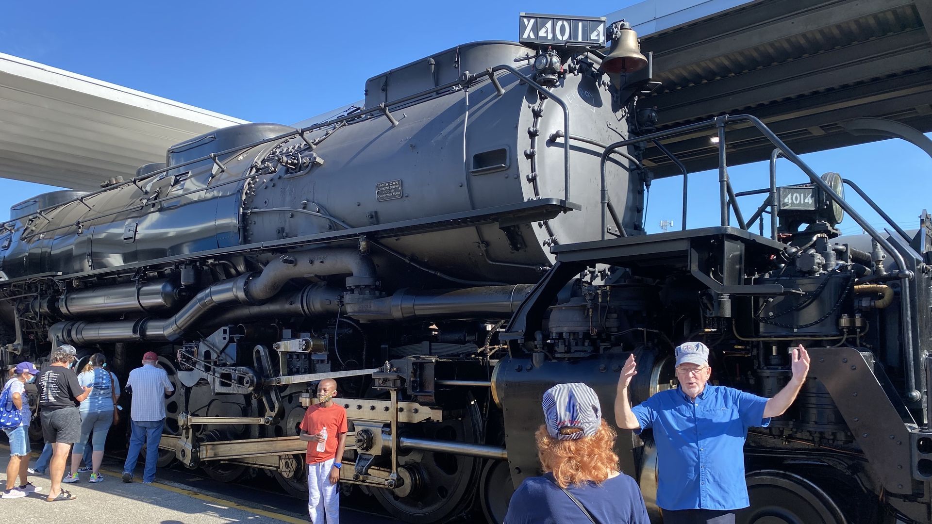 The Big Boy is a very large steam engine that still rolls 