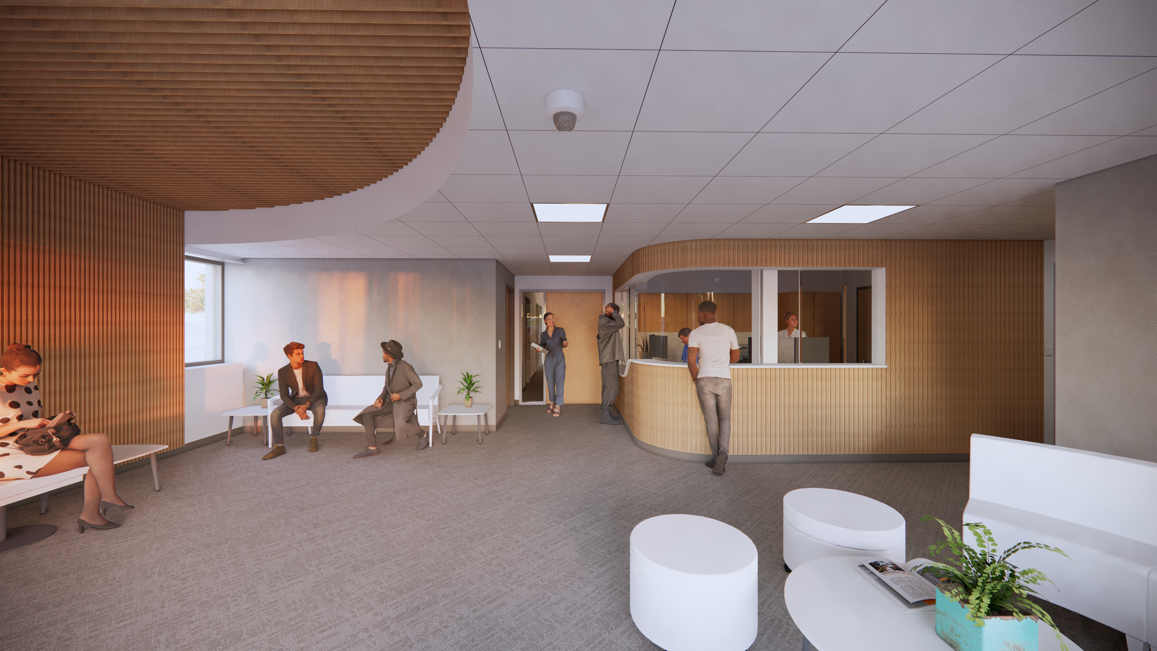 An illustration of Polk County's sobering center.