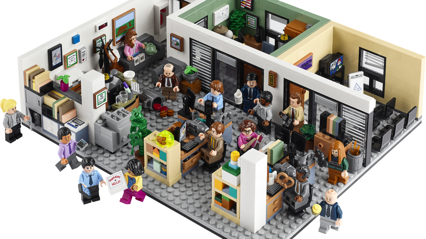 يقوم Dunder Mifflin بإعادة بناء فرع Scranton لمكاتب LEGO