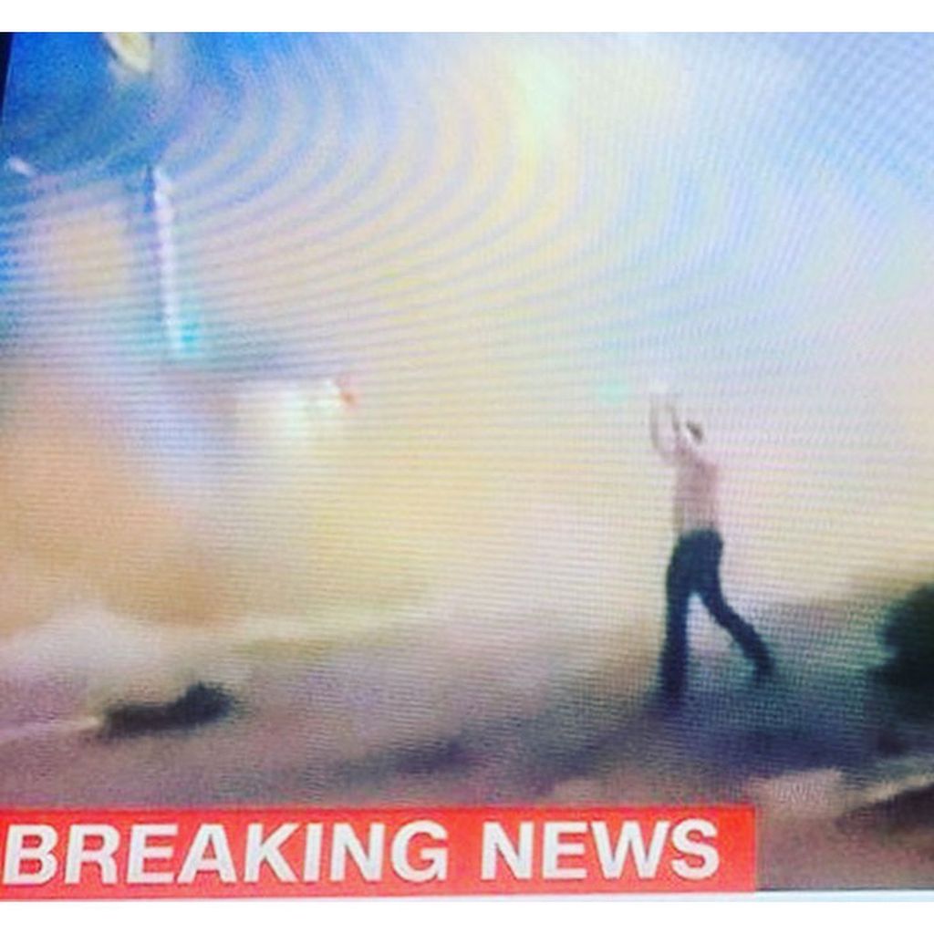 Who was that courageous civilian leader with a tie that you saw on CNN  Wednesday night? My coworker - Axios Charlotte