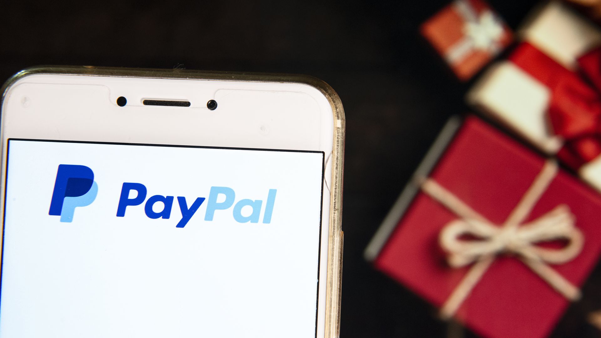 The PayPal app on an iPhone.