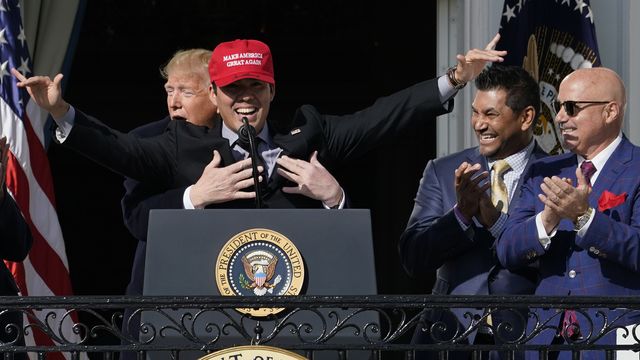 The Washington Nationals players who weren't at the White House