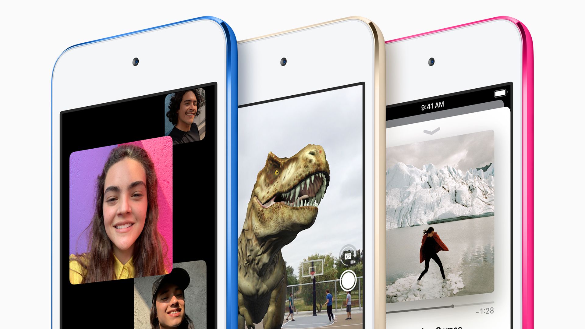 Apple's new iPod Touch includes a faster A10 processor.