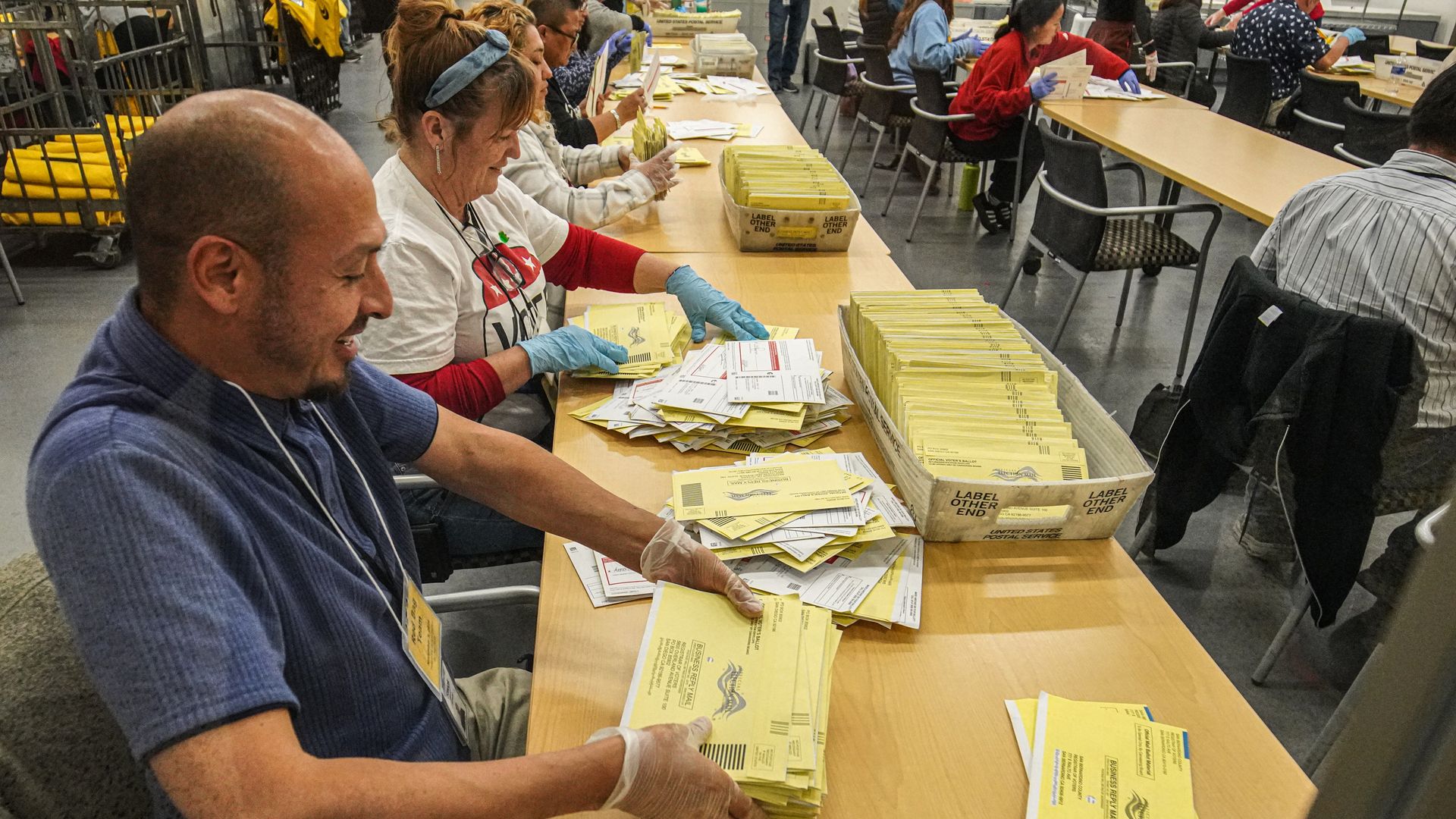Ballot handlers in California