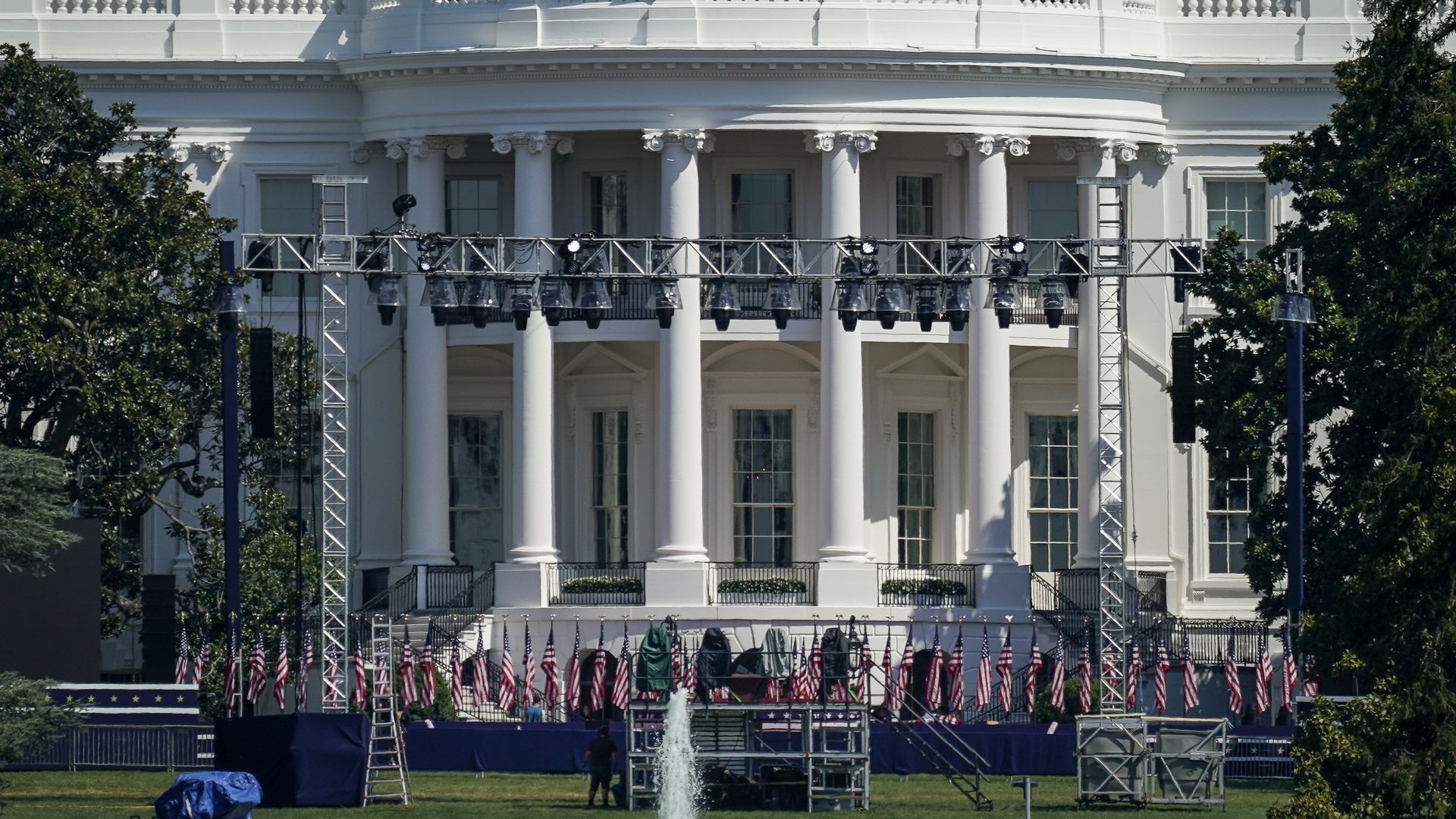 White House south lawn