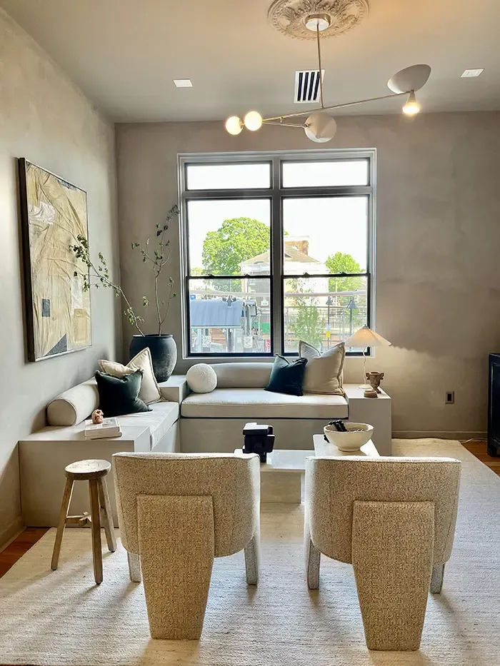 the spa at selenite lounge area