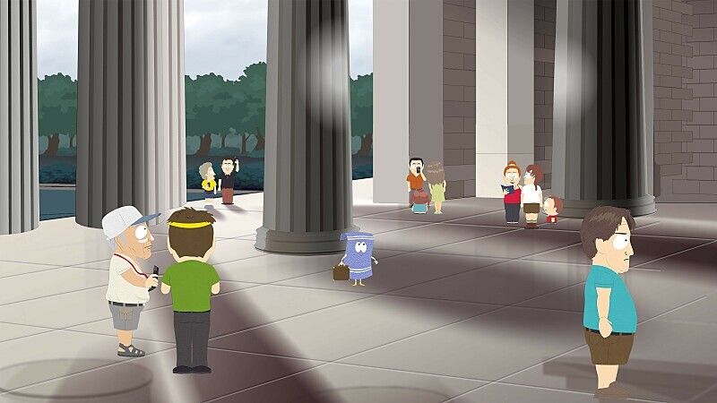 A scene from "South Park."