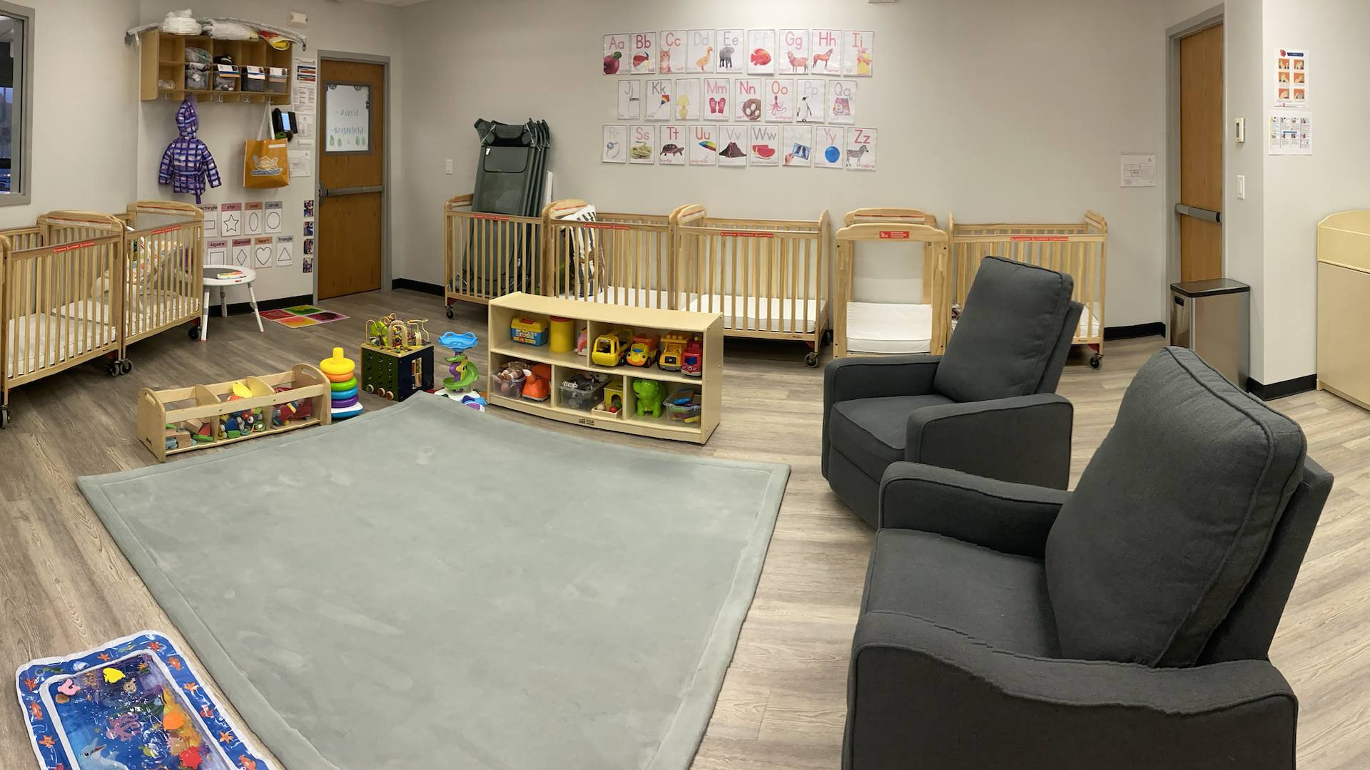 Inside daycare program