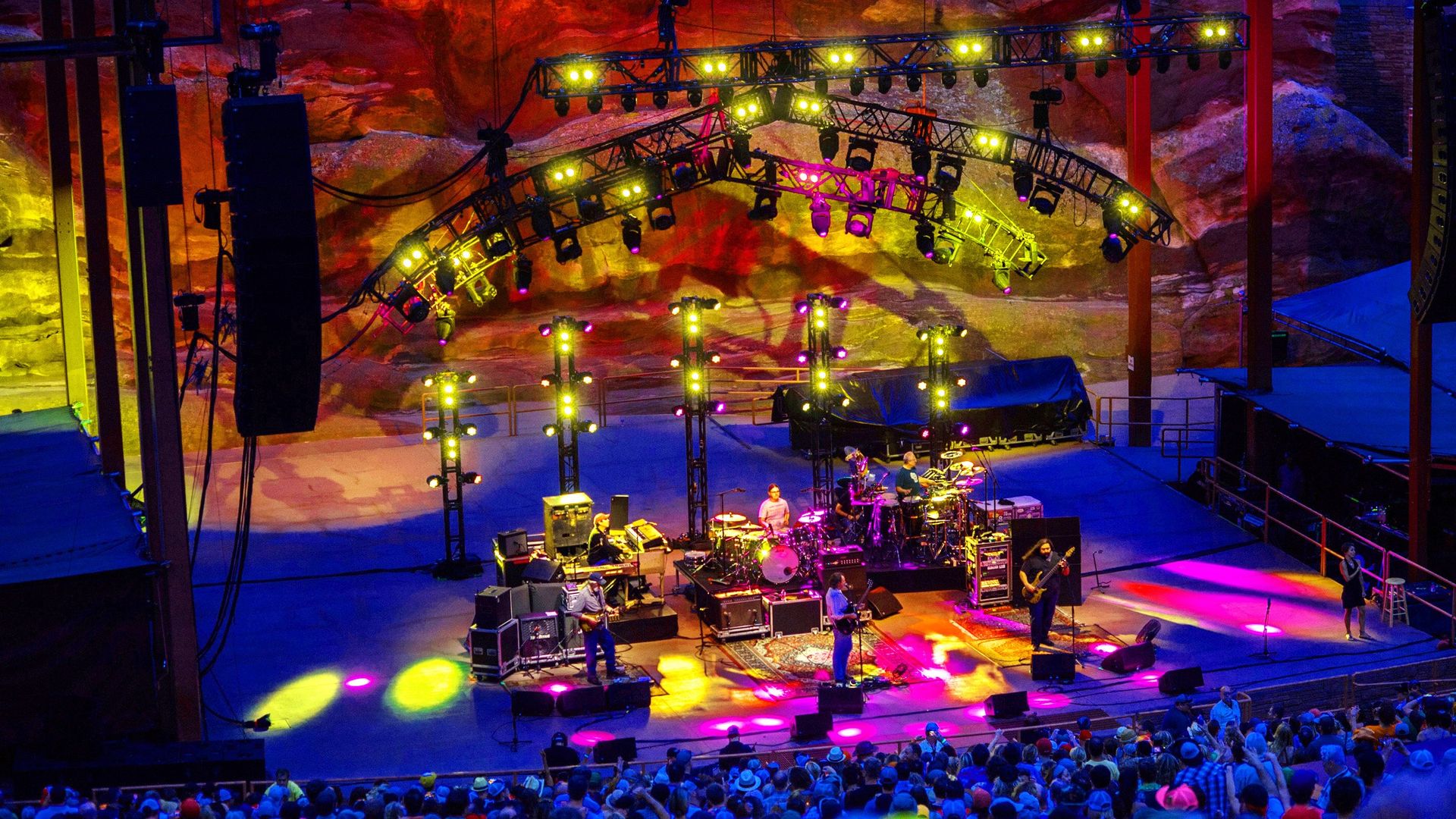Widespread Panic' at Red Rocks Amplitheater in Morrison, Colorado on June 28, 2015. (Photo by Larry Hulst/Michael Ochs Archives/Getty Images)