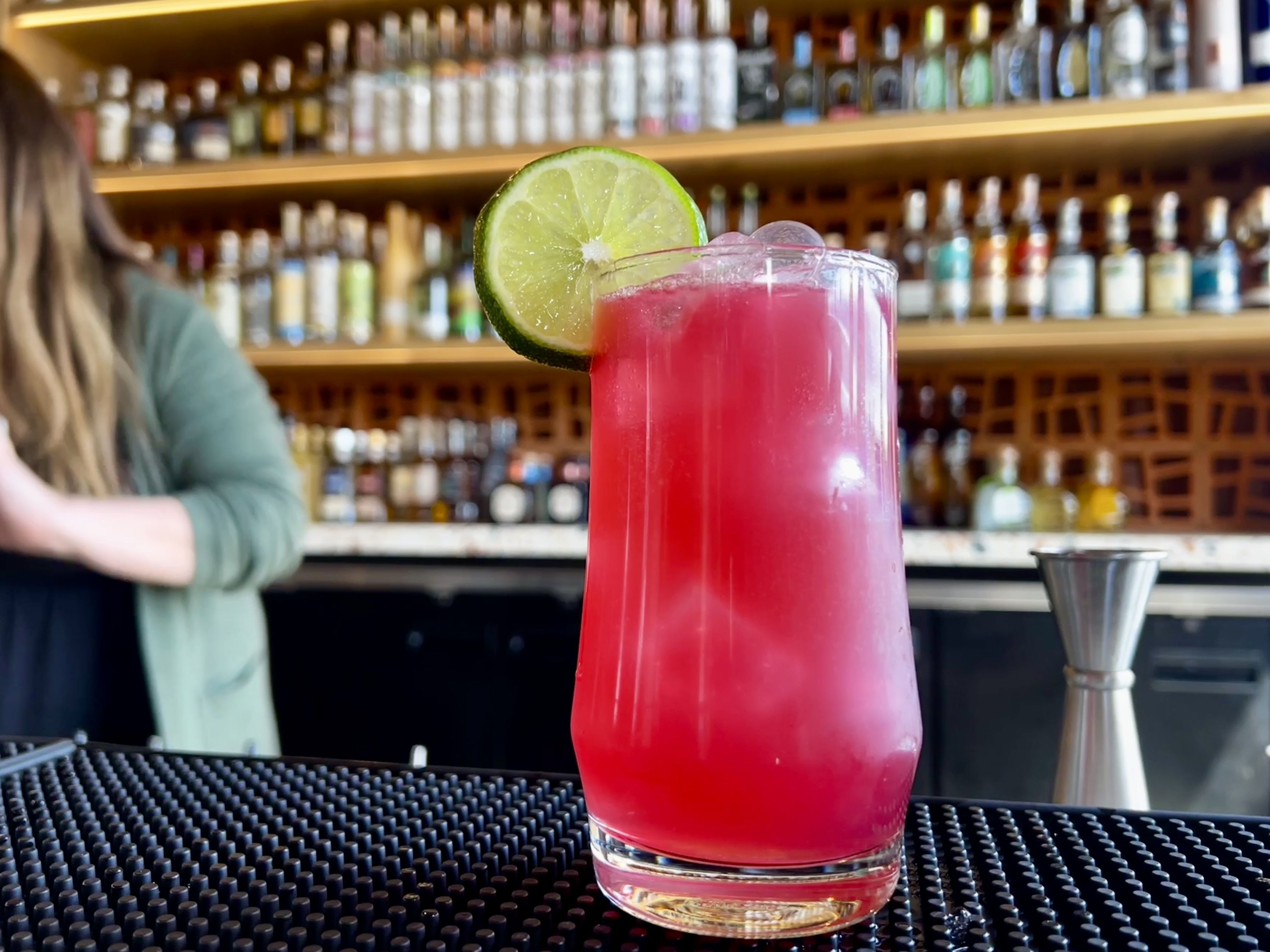 cocktail at MAS in Charlotte