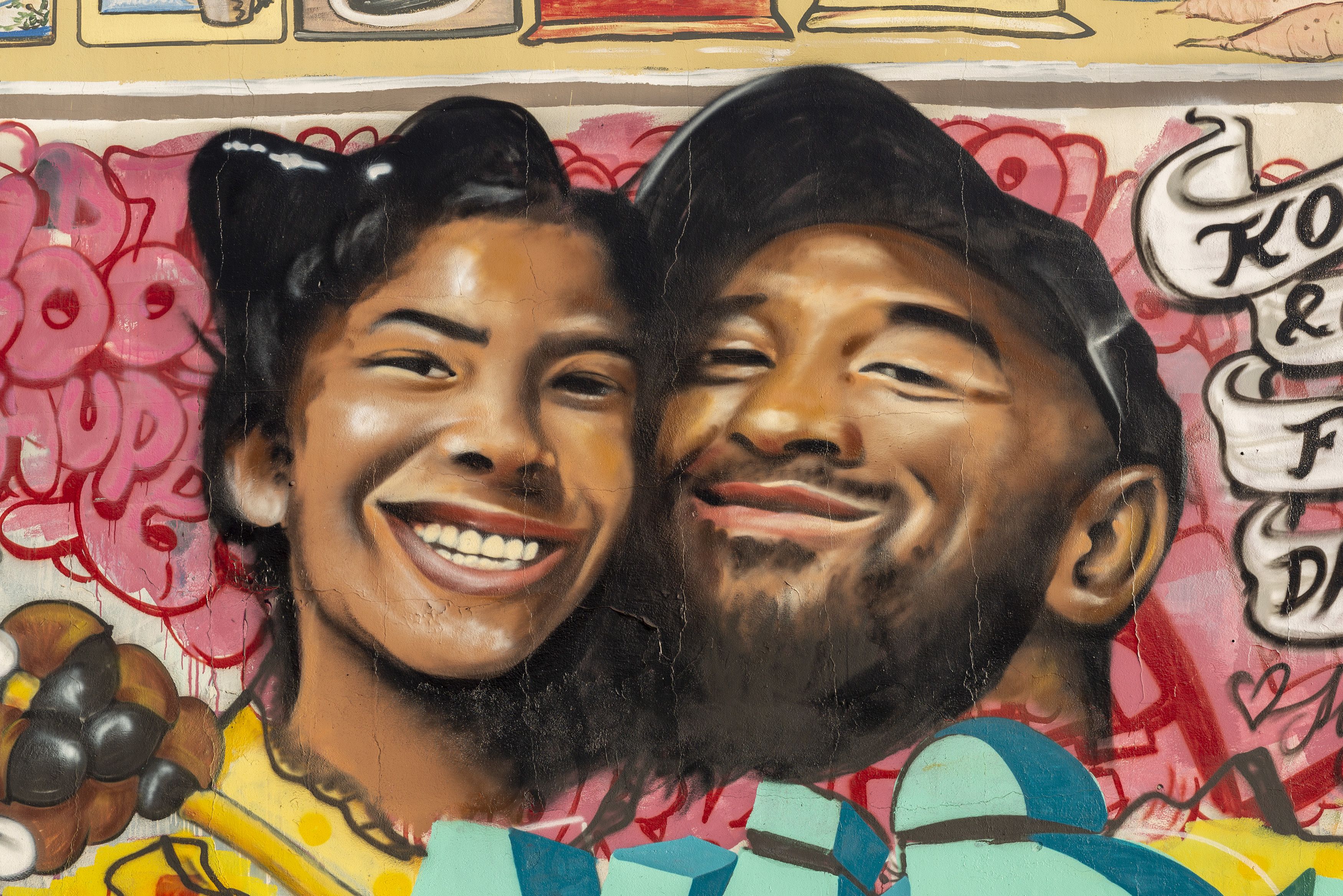 Kobe and his daughter Gigi