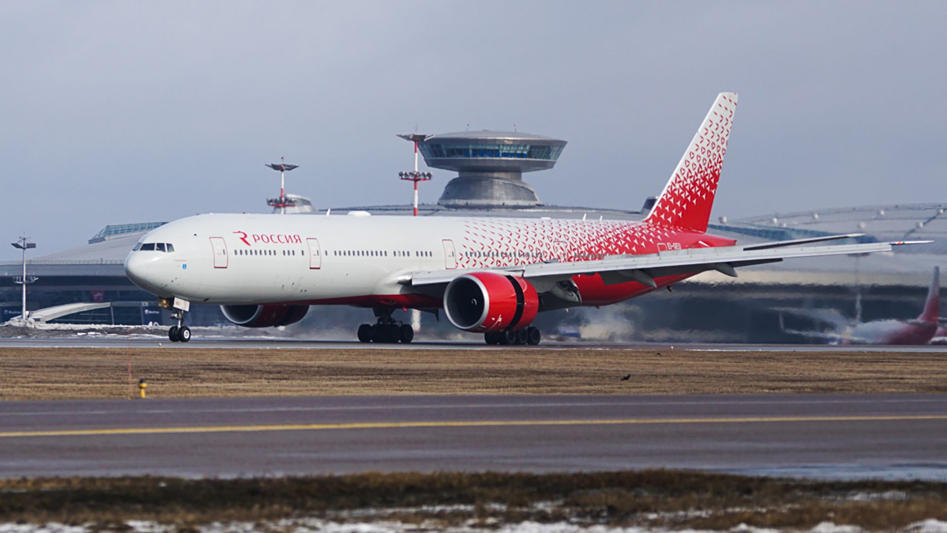 A Rossiya Airlines Boeing 777 in 2020. Photo: An Yeongmin\TASS via Getty Images