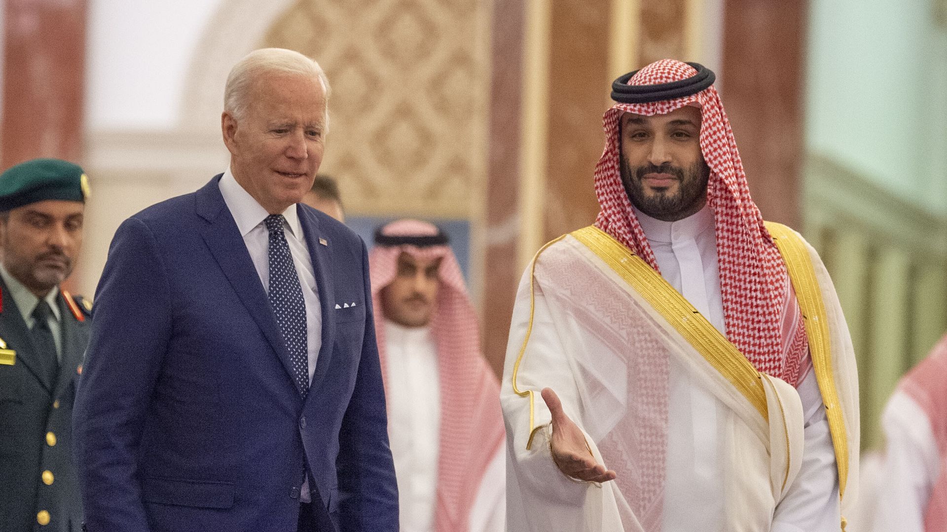 Biden and MBS