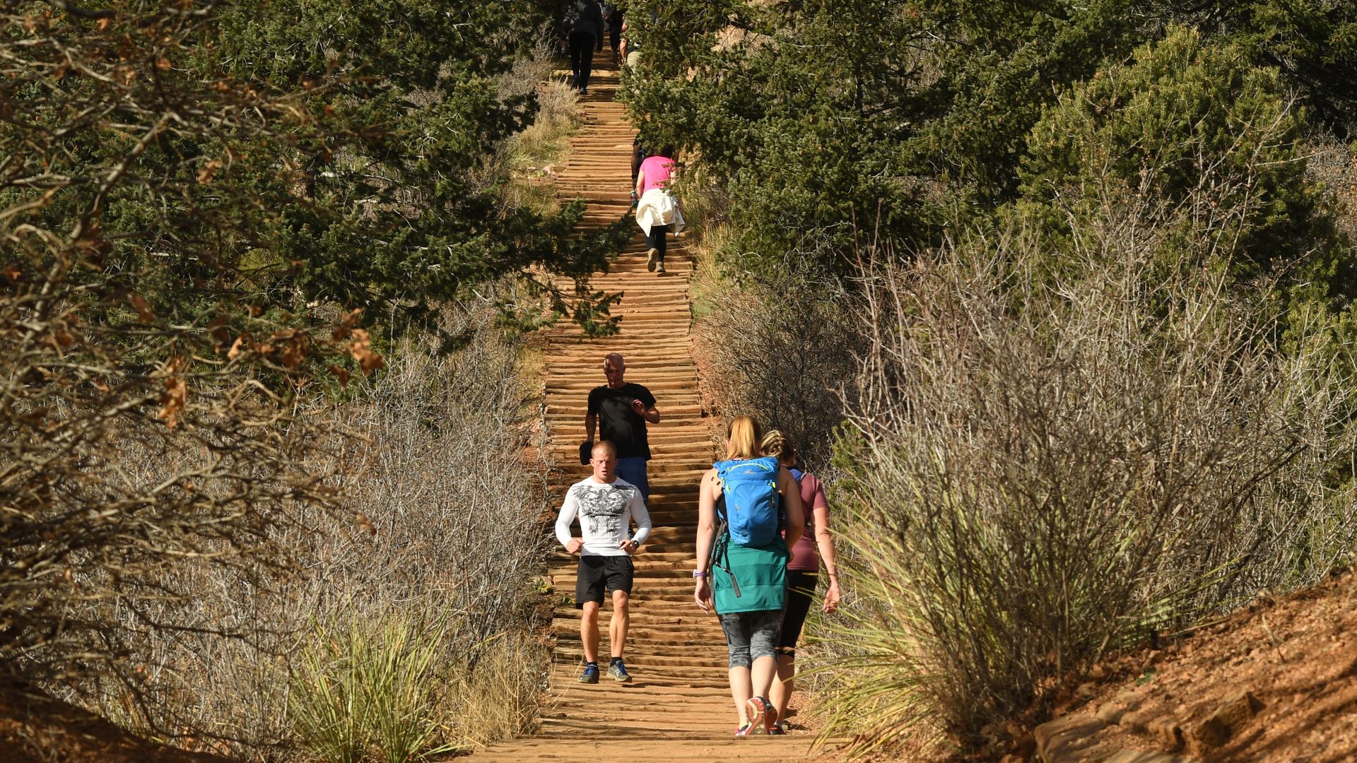 A photo of the Manitou Incline 