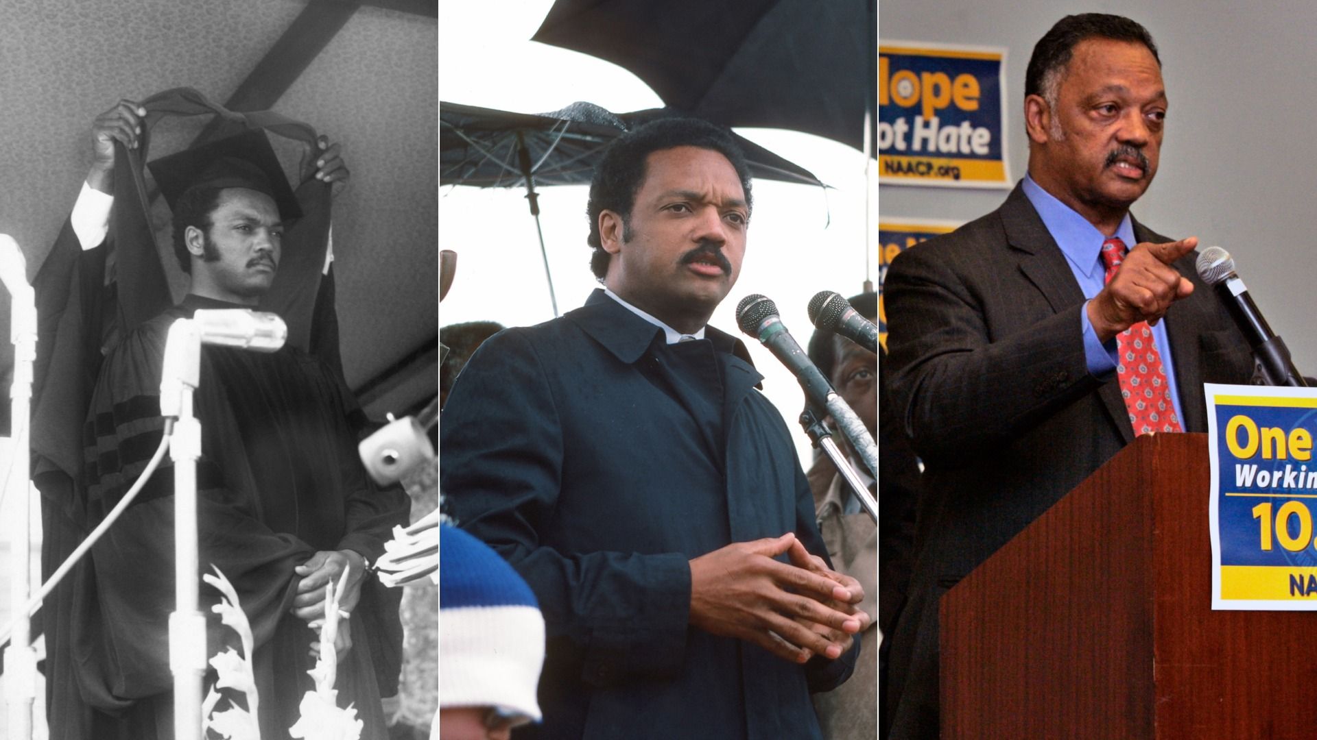 Jesse Jackson throughout the years visiting Kansas City and Missouri.