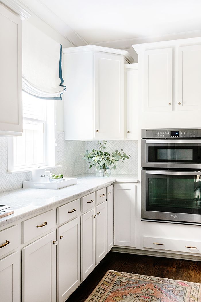 Waco Street kitchen, marble