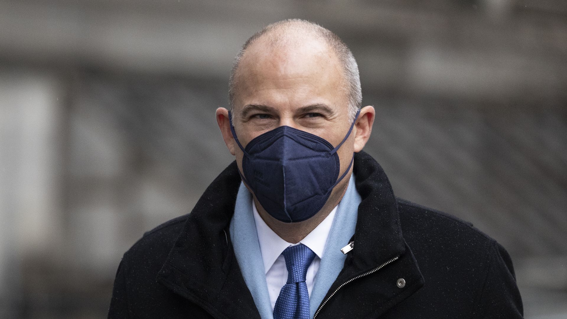 Michael Avenatti, attorney and founding partner of Eagan Avenatti LP, arrives at federal court in New York, U.S., on Thursday, Feb. 3, 2022
