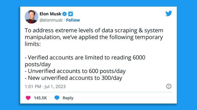 TwitterDown: Elon Musk Limits Tweet-Reading Due to System Manipulation