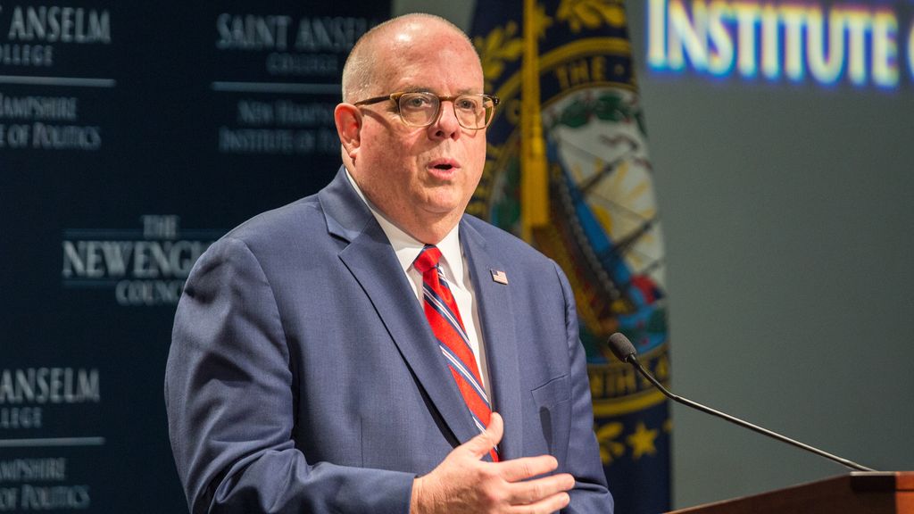 GOP Gov. Larry Hogan drops potential 2020 run against Trump