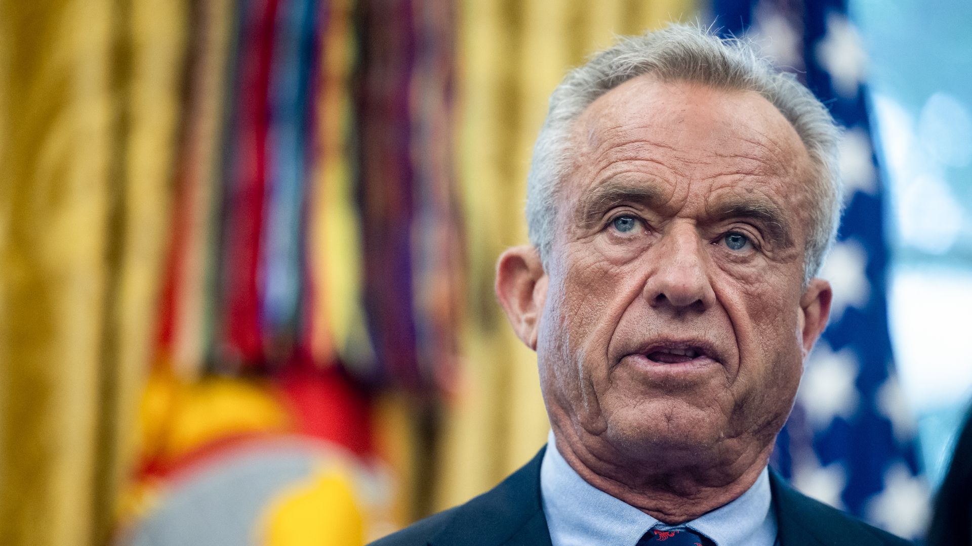 A closeup image of HHS Secretary Robert F. Kennedy Jr.