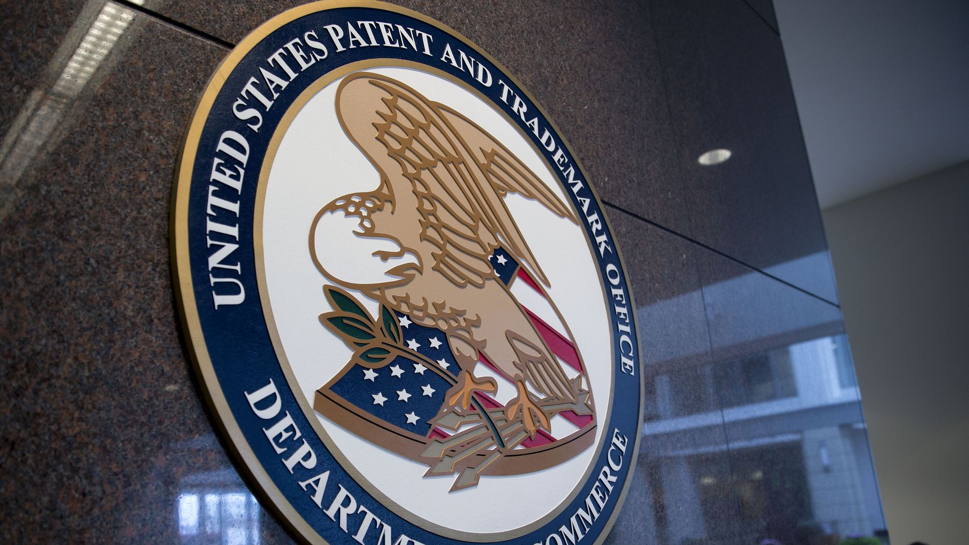 Seal of the USPTO office