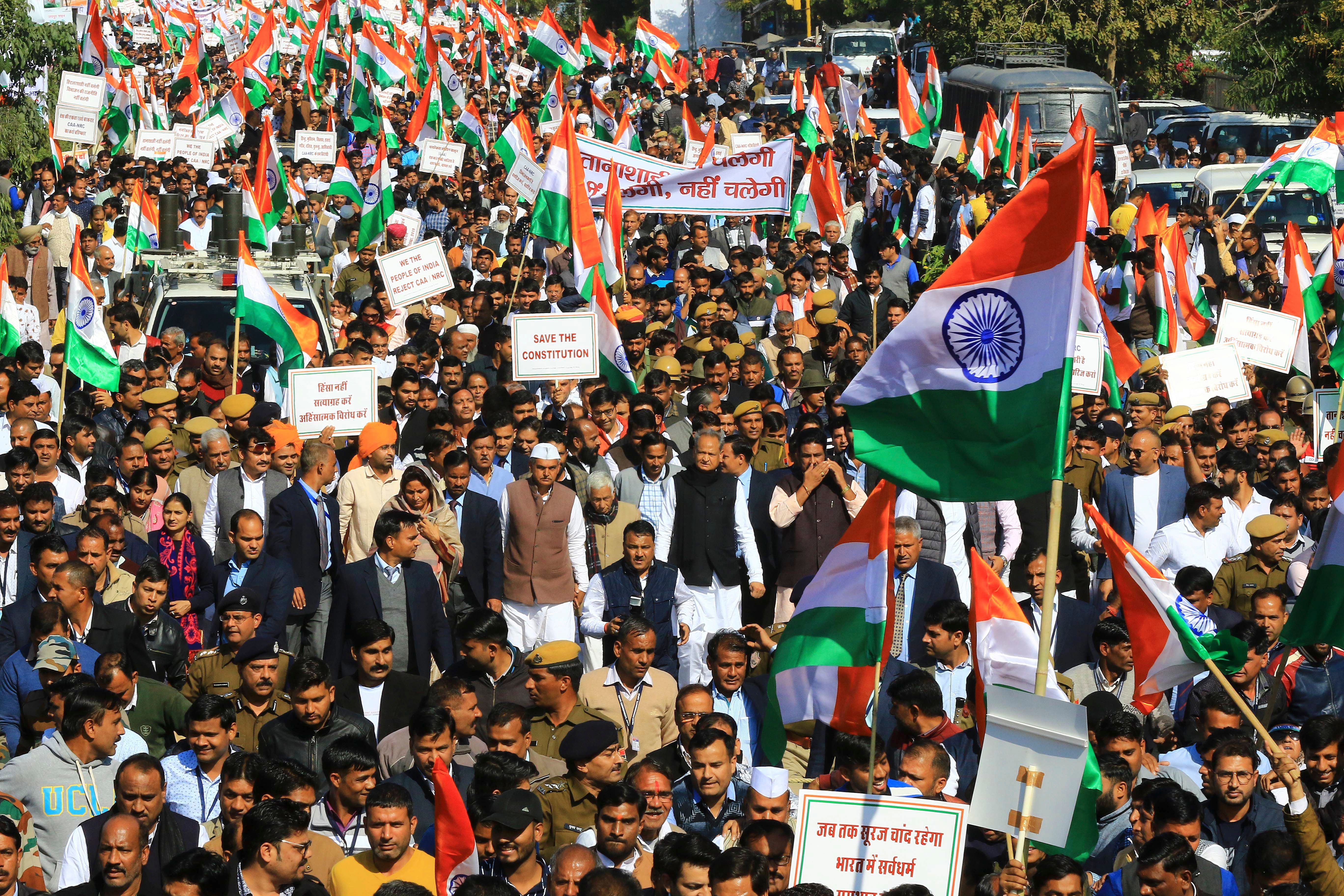 India protestors
