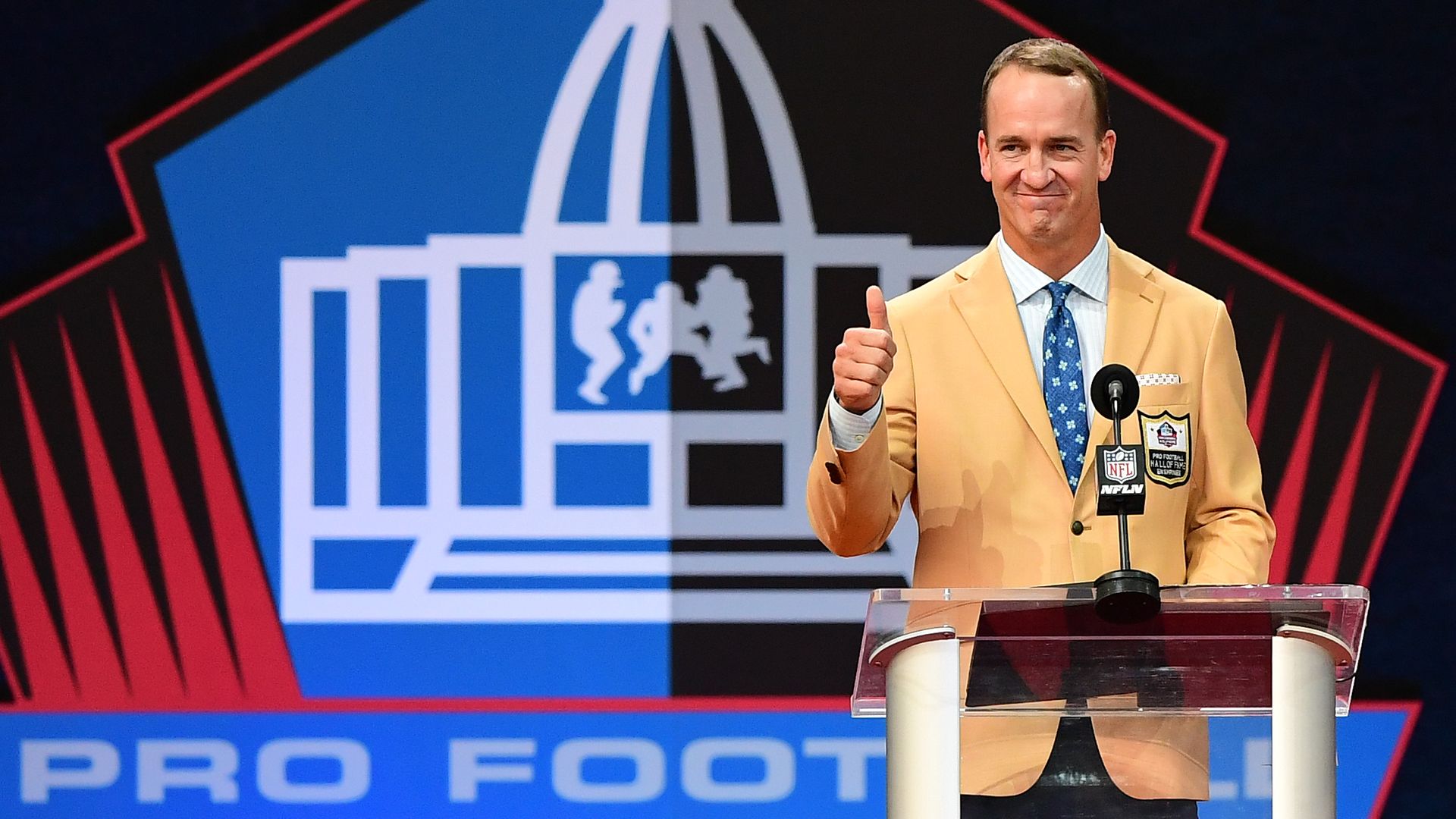 peyton manning at hall of fame