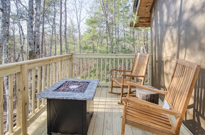 Restore Little Rustic Mountain Retreat fire