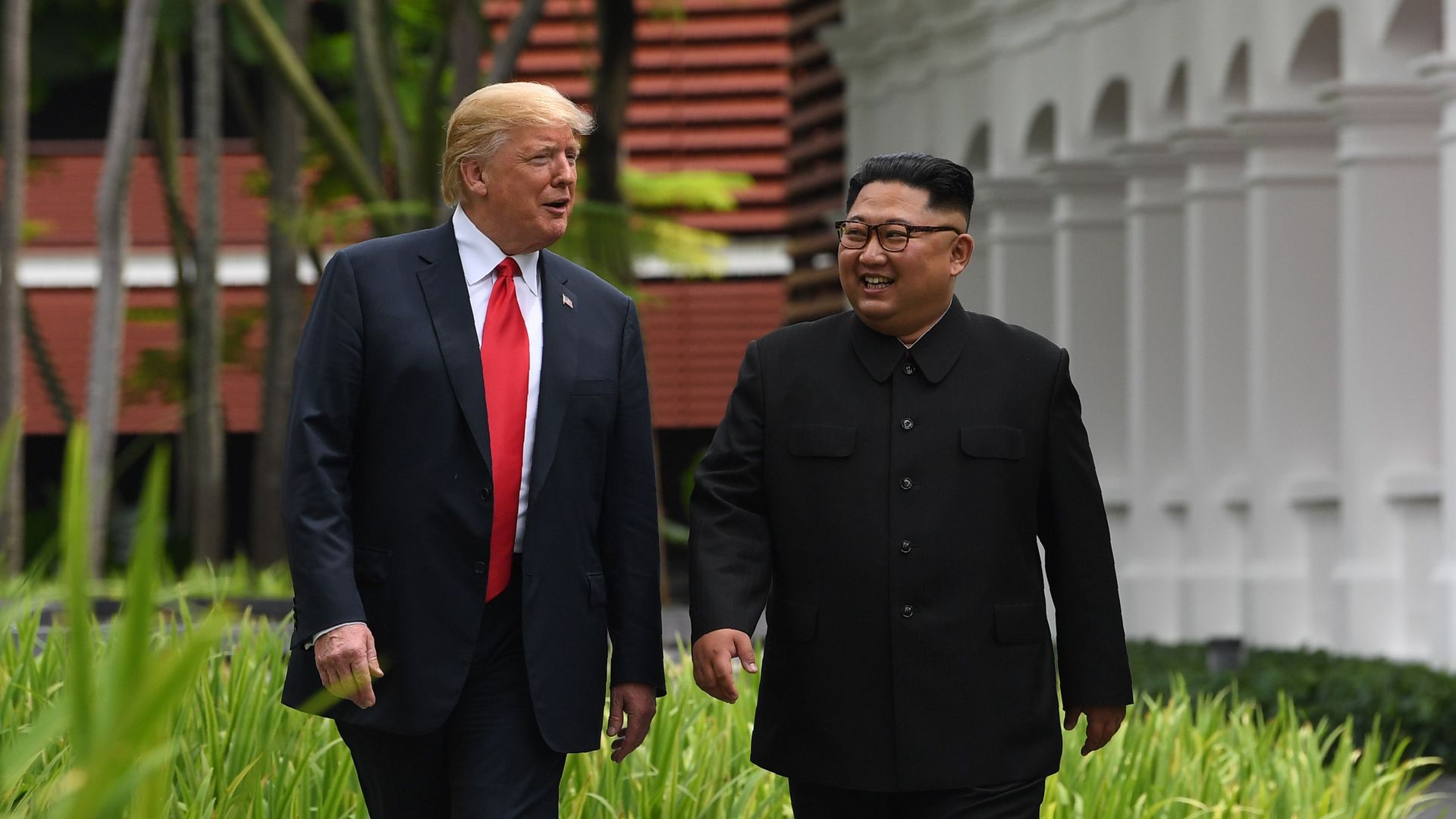 Trump and Kim Jong Un