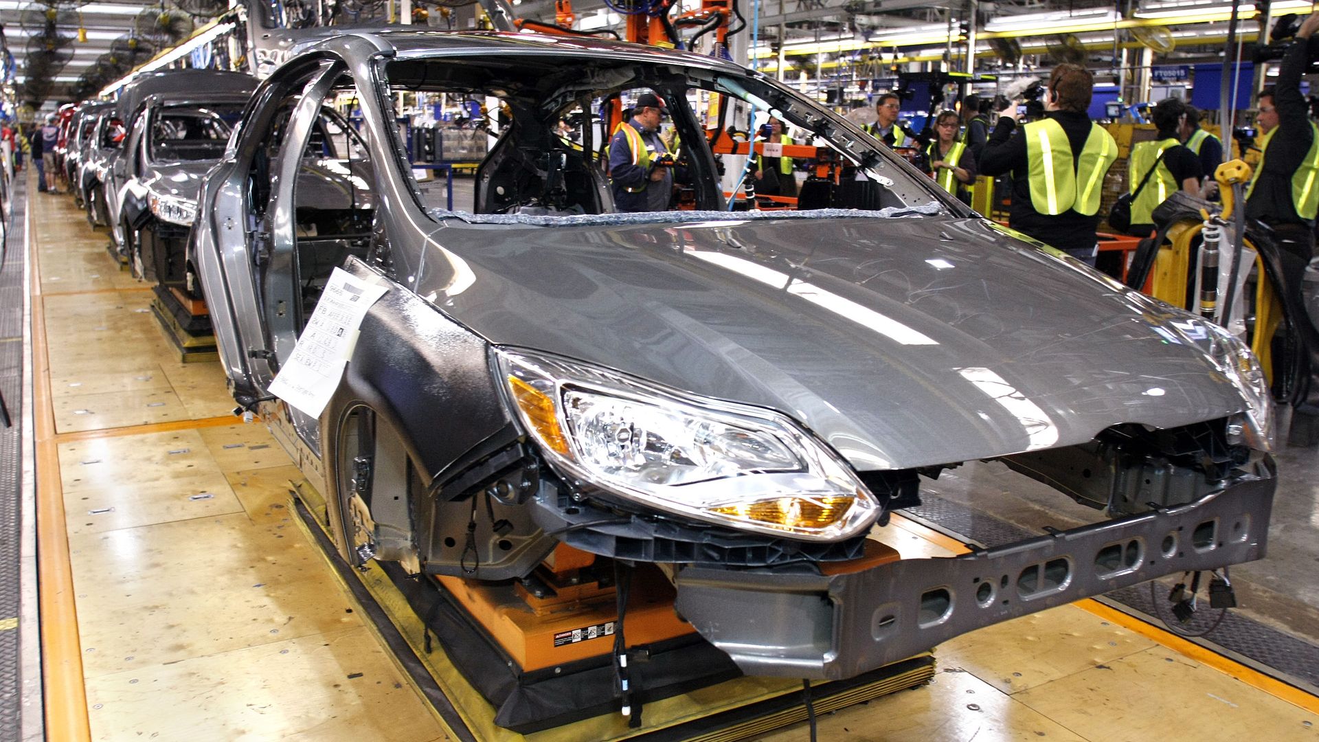 Ford electric and hybrid vehicle manufacturing plant in Michigan